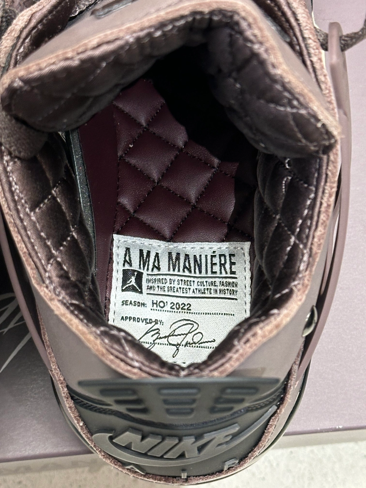 custom review-Air Jordan 4 X A Ma Maneire 'Violet Ore'