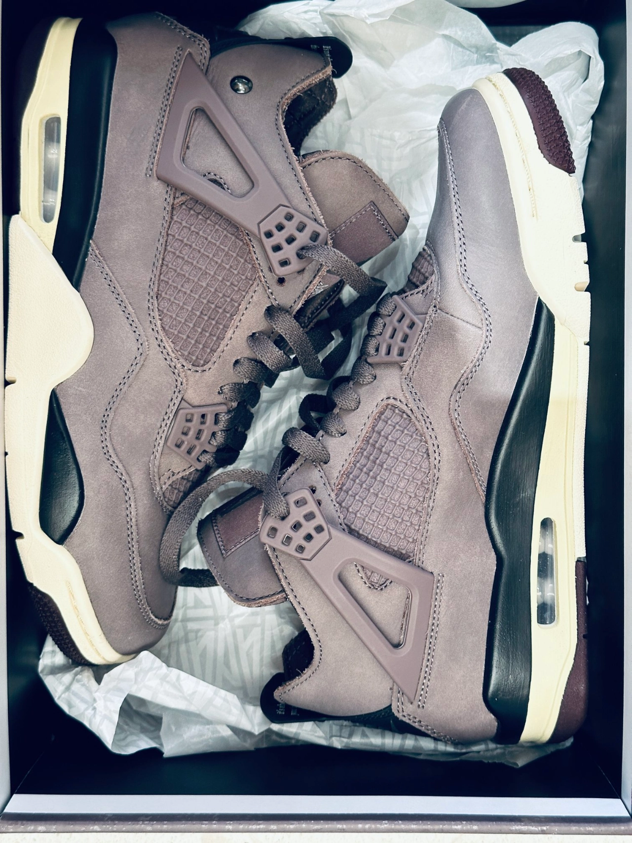 custom review-Air Jordan 4 X A Ma Maneire 'Violet Ore'