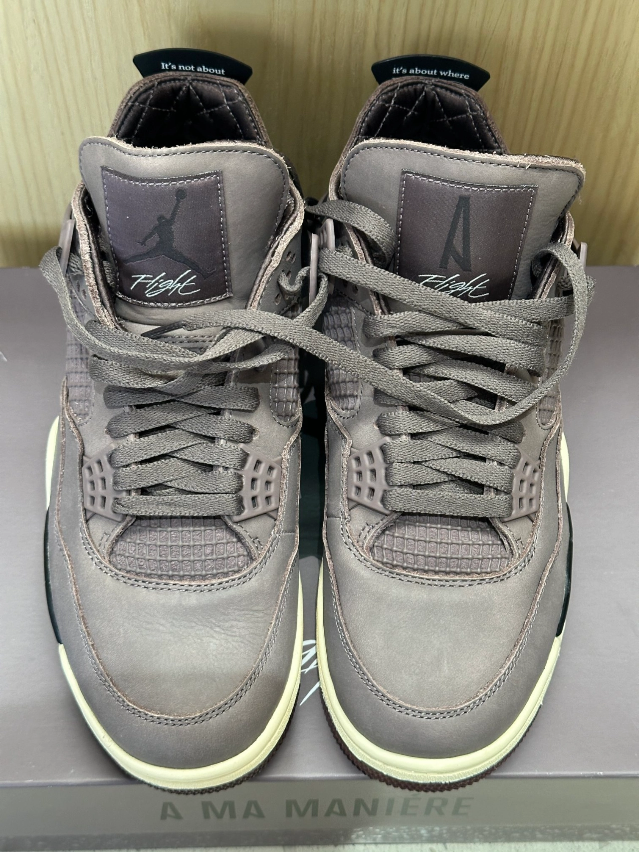 custom review-Air Jordan 4 X A Ma Maneire 'Violet Ore'