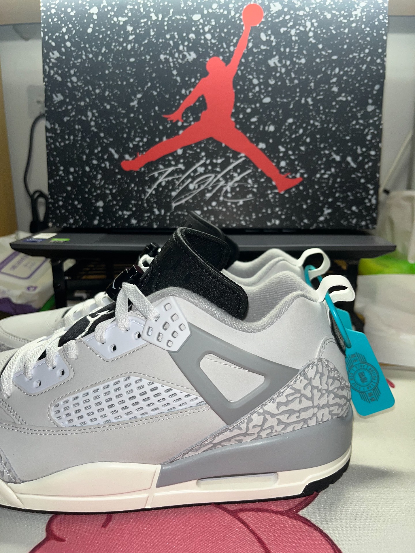 custom review-Джордан Spizike Low Топ Баскетбольные кроссовки Мужской Серый