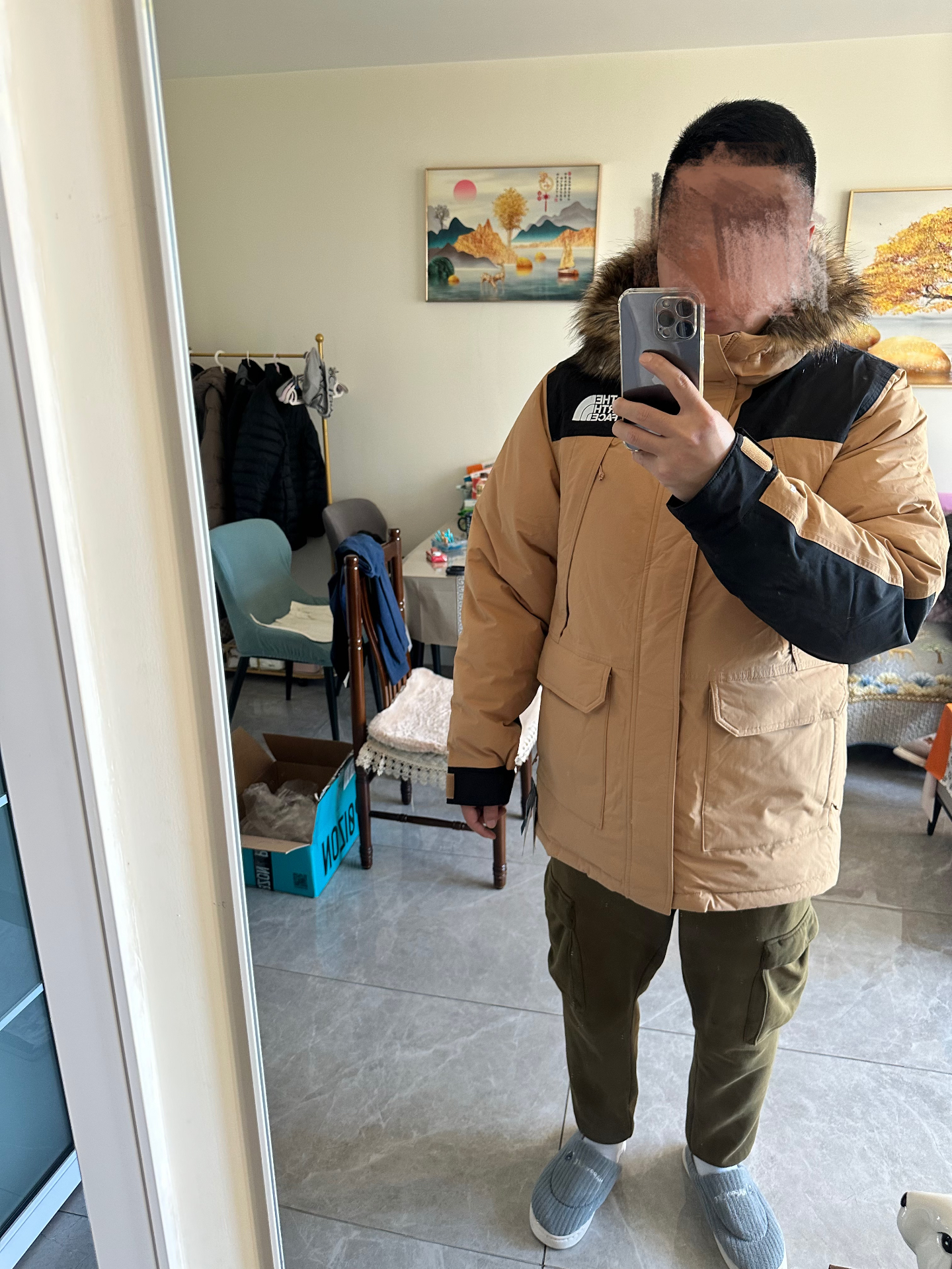 custom review-THE NORTH FACE McMurdo Куртки и Пальто Мужской Умбра