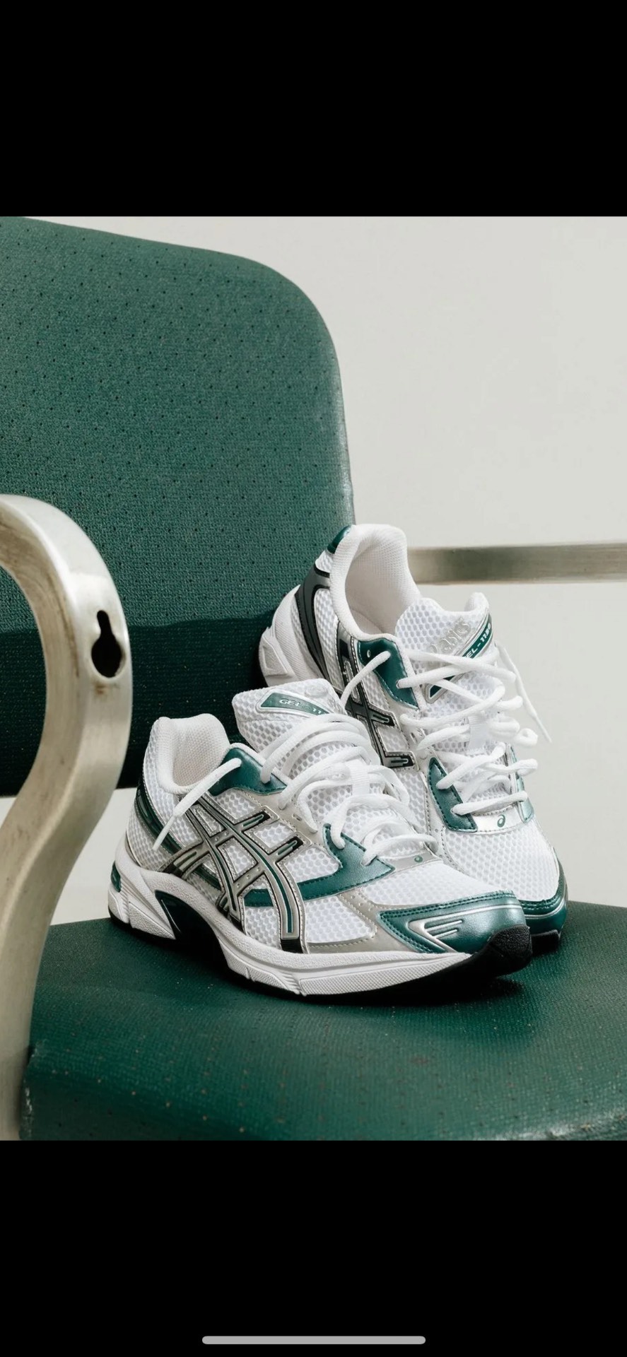 custom review-Asics Gel 1130 Low Top Беговые кроссовки Унисекс Белый Зеленый