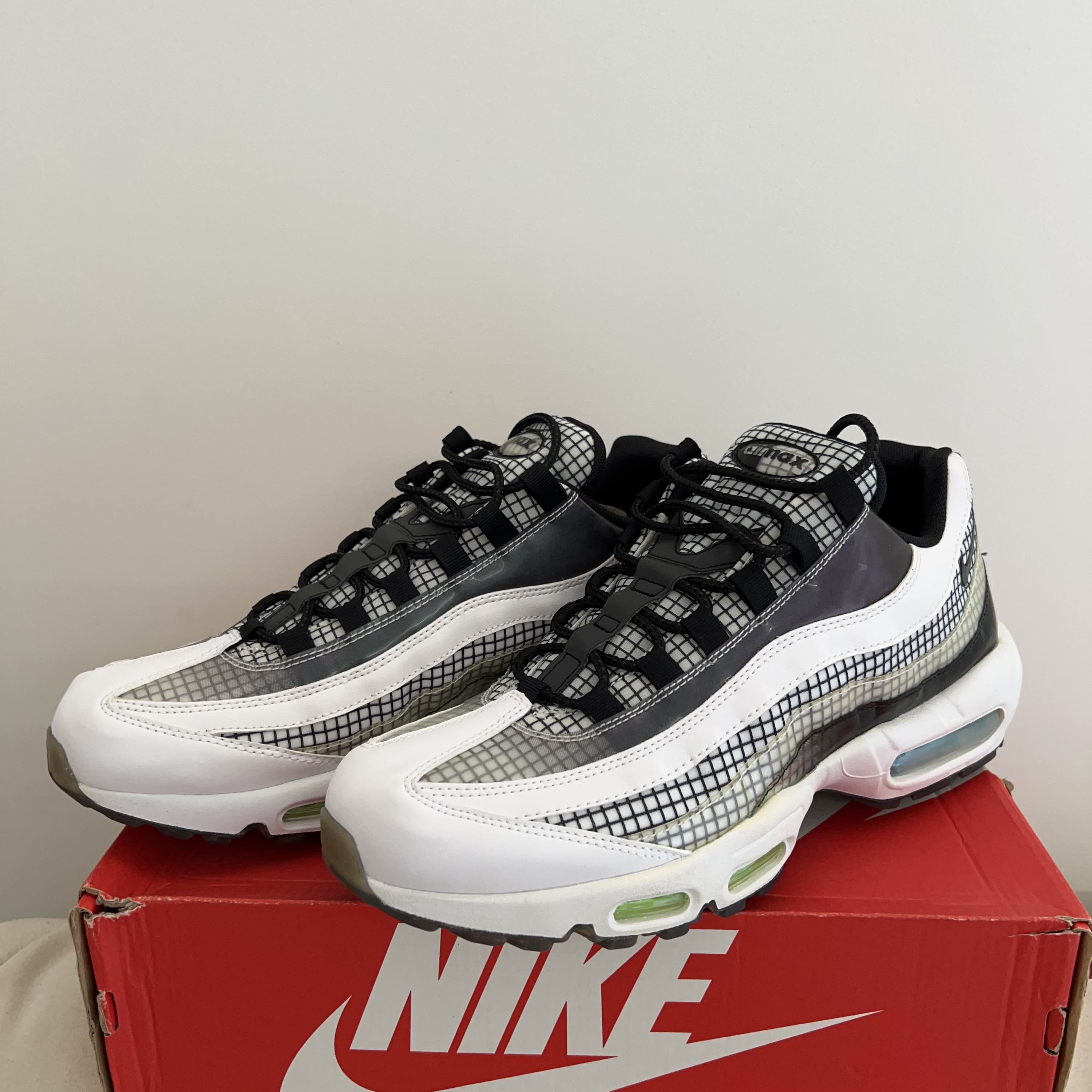 【闲置全新正品】nike耐克airmax 95小白鞋白武士