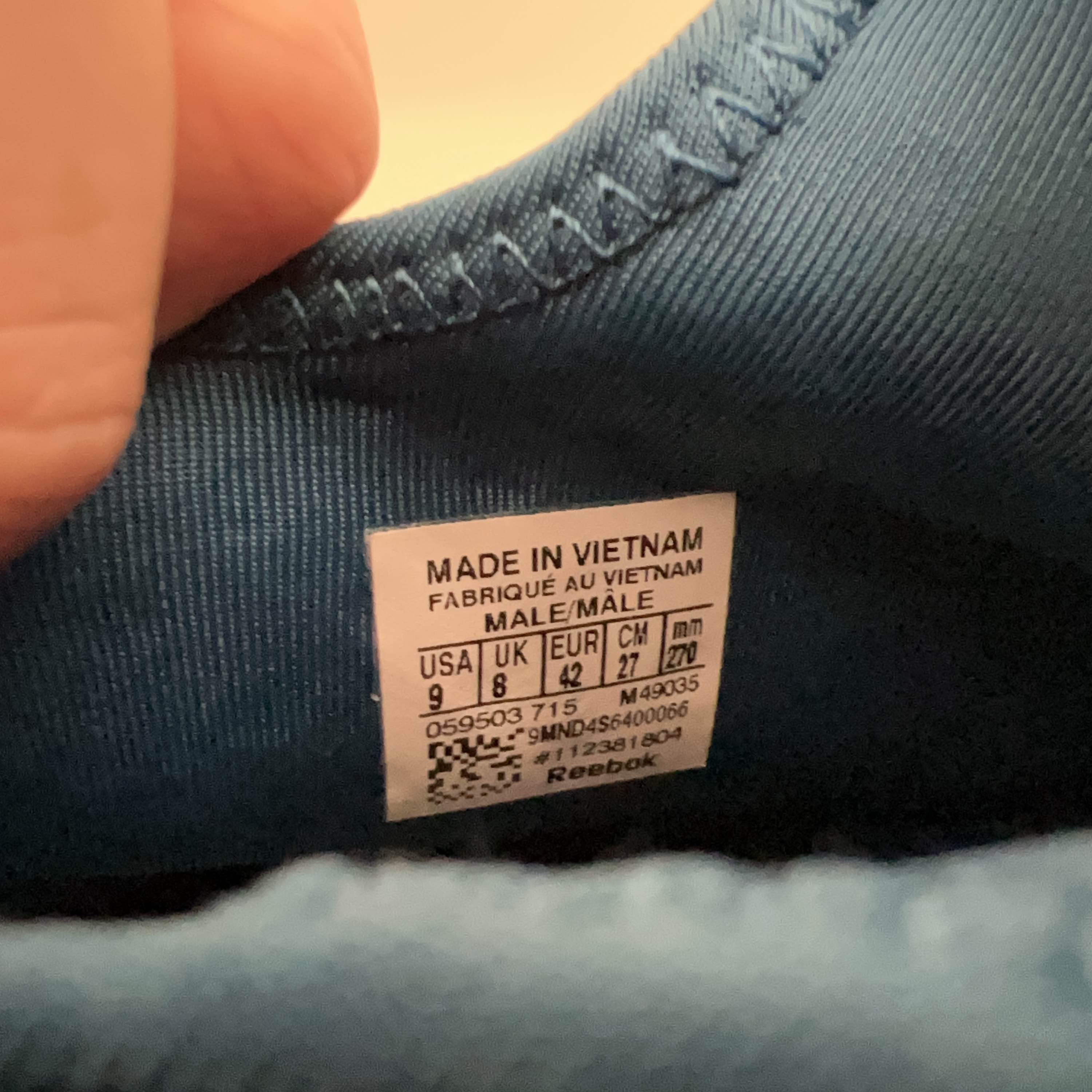 【闲置全新正品】老鞋reebok锐步蜂窝气垫靴