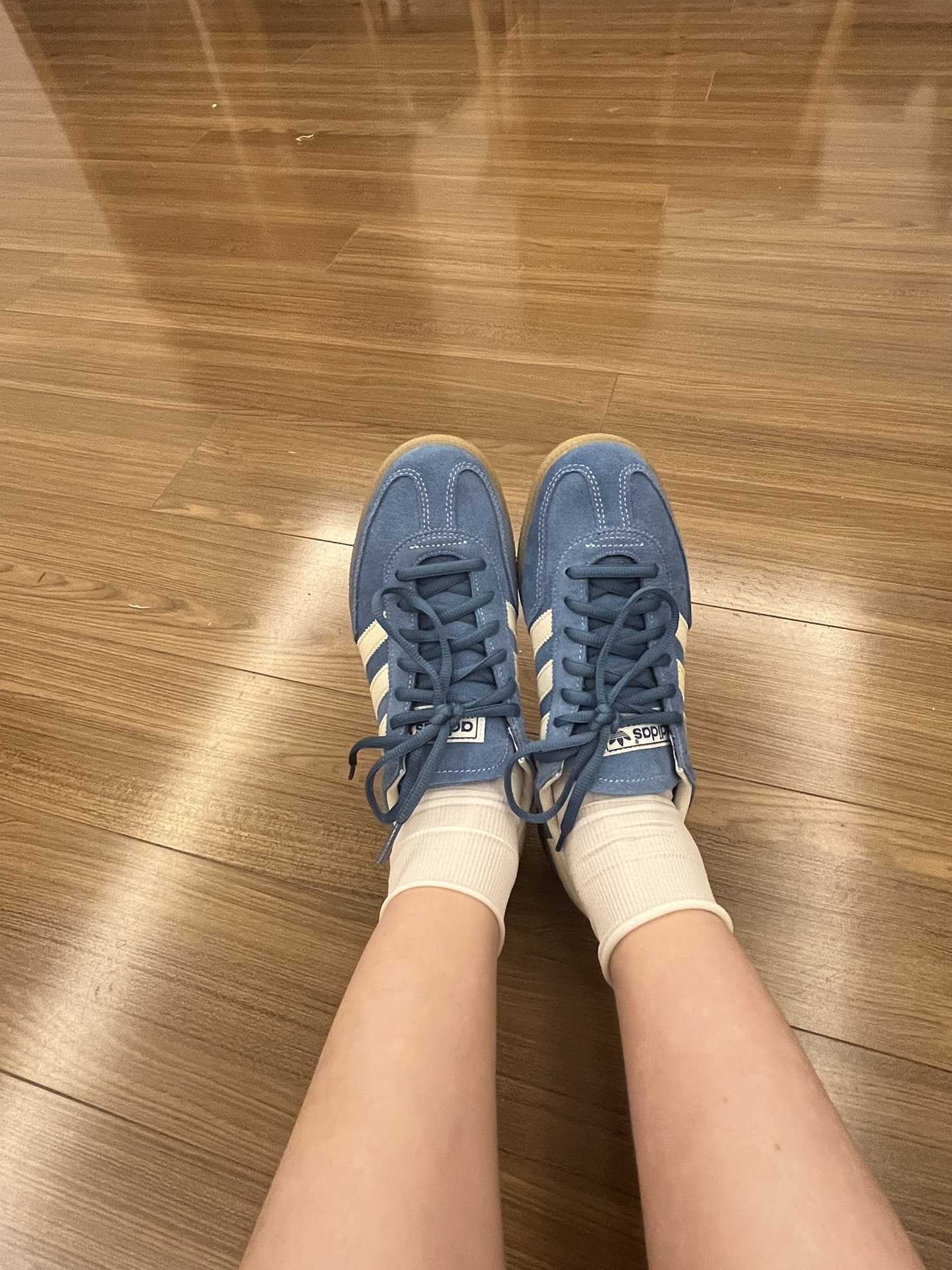 custom review-Adidas Handball Spezial 'Core Blue Gum'