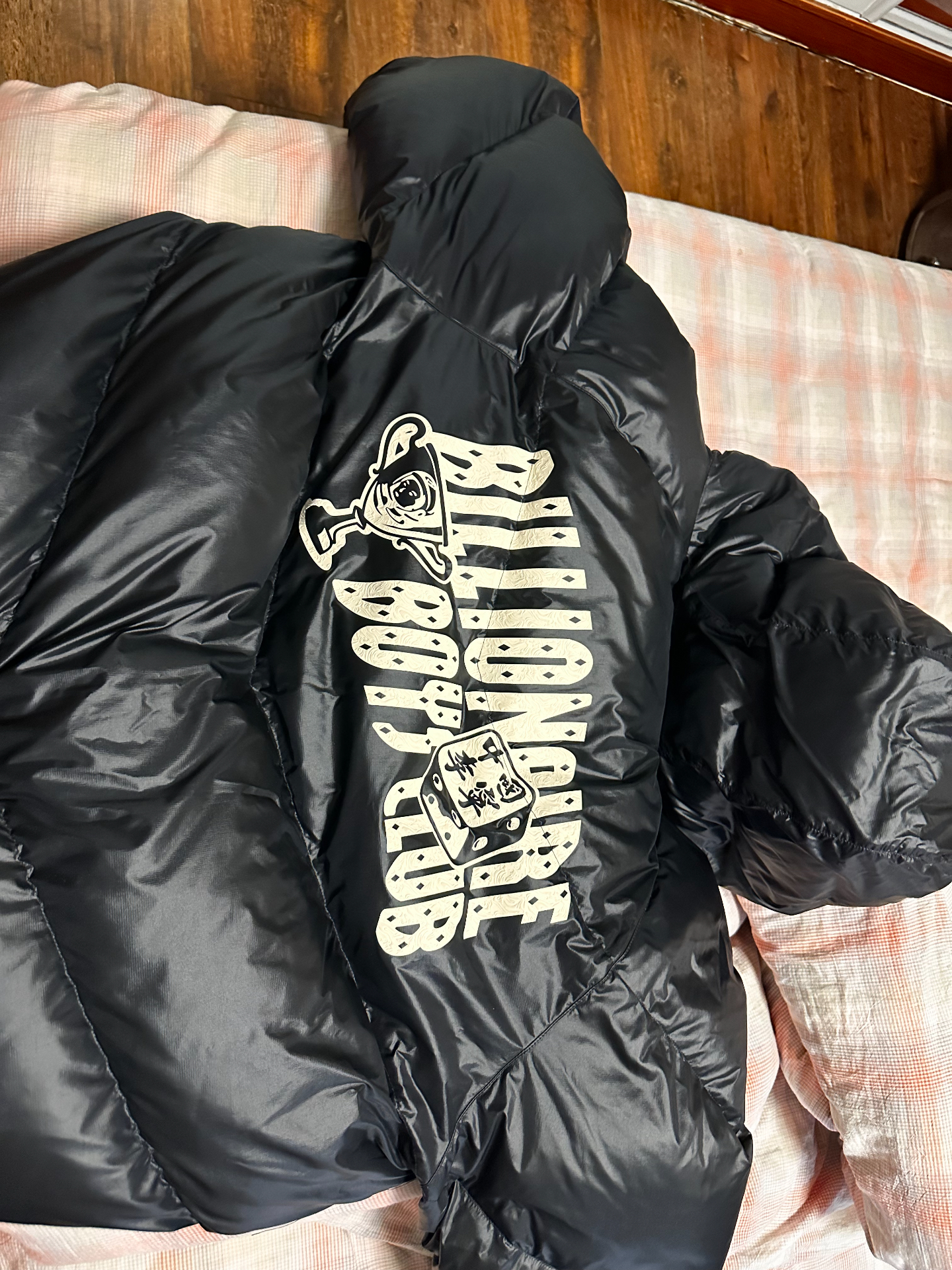 custom review-LINING Черный Мужской Пуховик