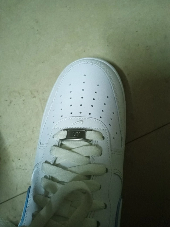 custom review-Nike Air FORCE 1 Low Топ Скейтборд Кроссовки Мужские Университетский Синий