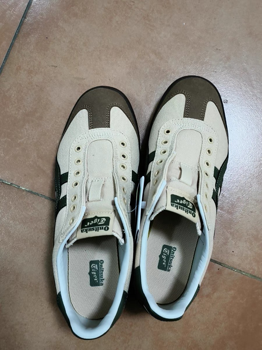 custom review-Onitsuka Tiger Tokuten Slip On Противоскользящий Устойчивый к истиранию Дышащий Низкий Топ Повседневная Обувь Унисекс