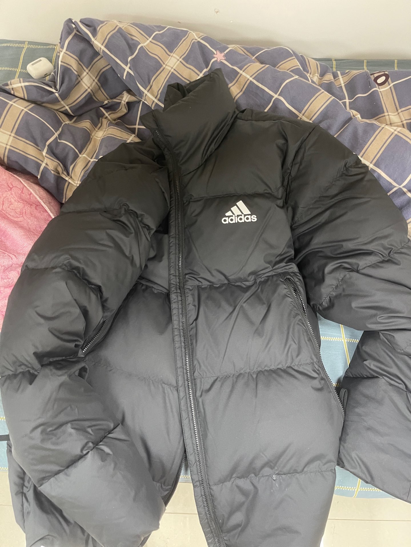 custom review-Adidas BAFFLE DOWN Куртка Зимняя Мужская Черная