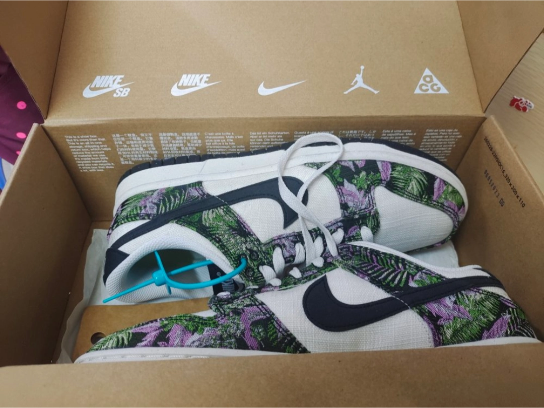 custom review-Nike Dunk LOW Топ Скейтборд Кроссовки Женские Белые Черные