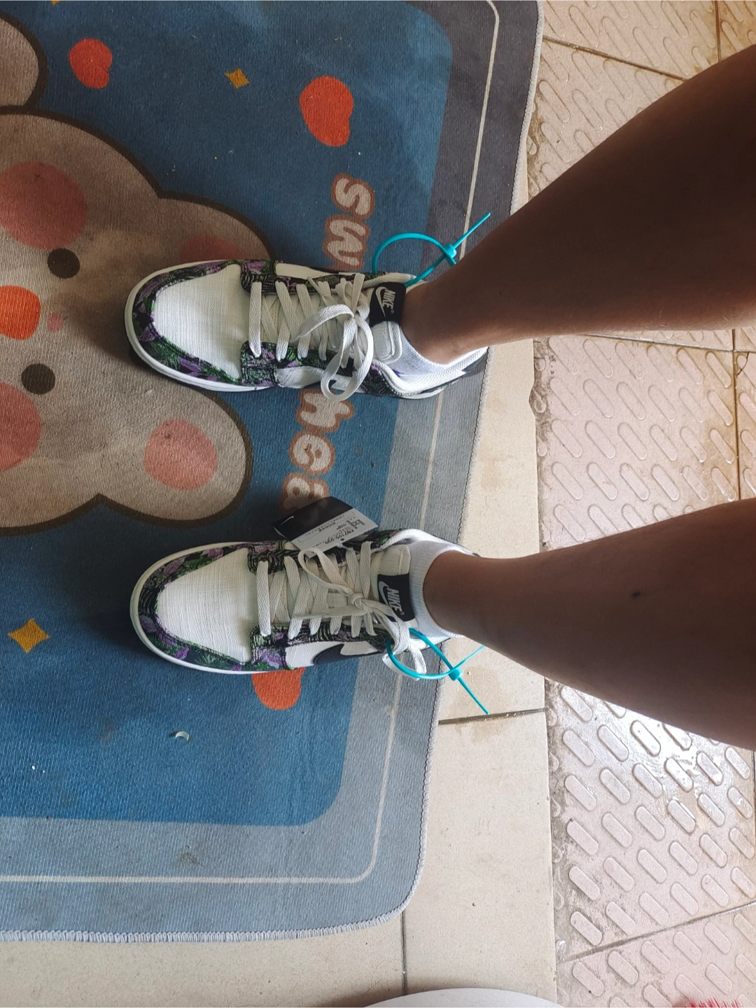 custom review-Nike Dunk LOW Топ Скейтборд Кроссовки Женские Белые Черные