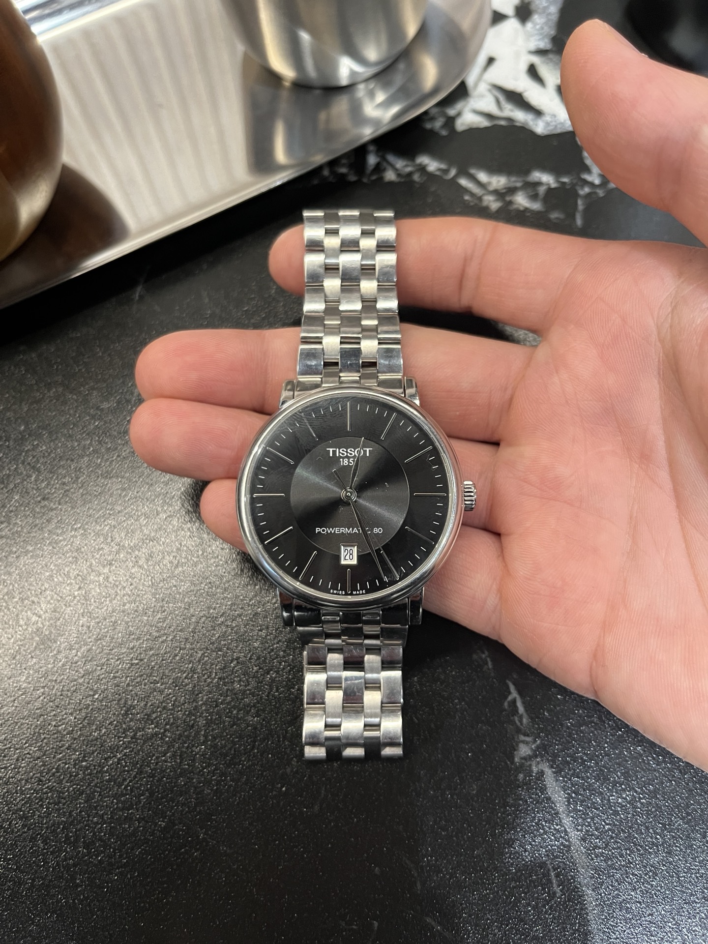 天梭情侣机械腕表