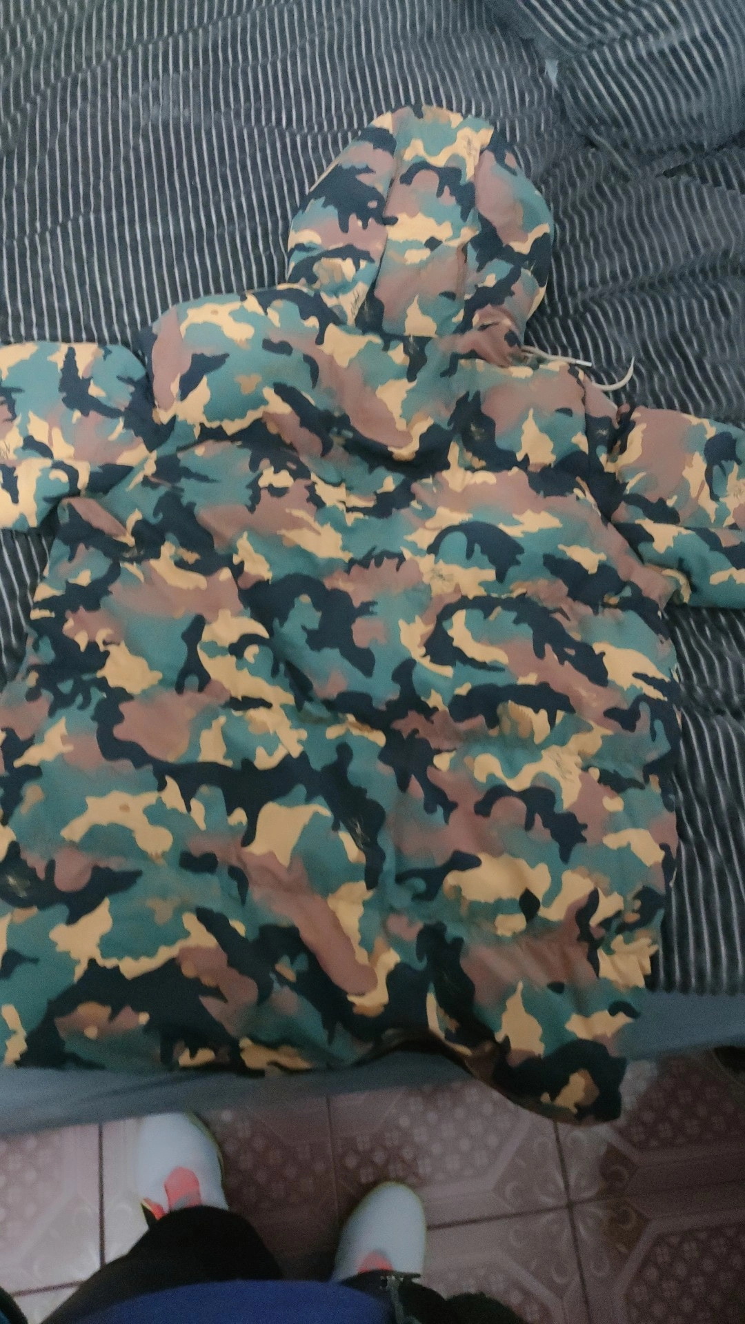 custom review-Джордан Пуховик Мужской Камуфляж Зеленый