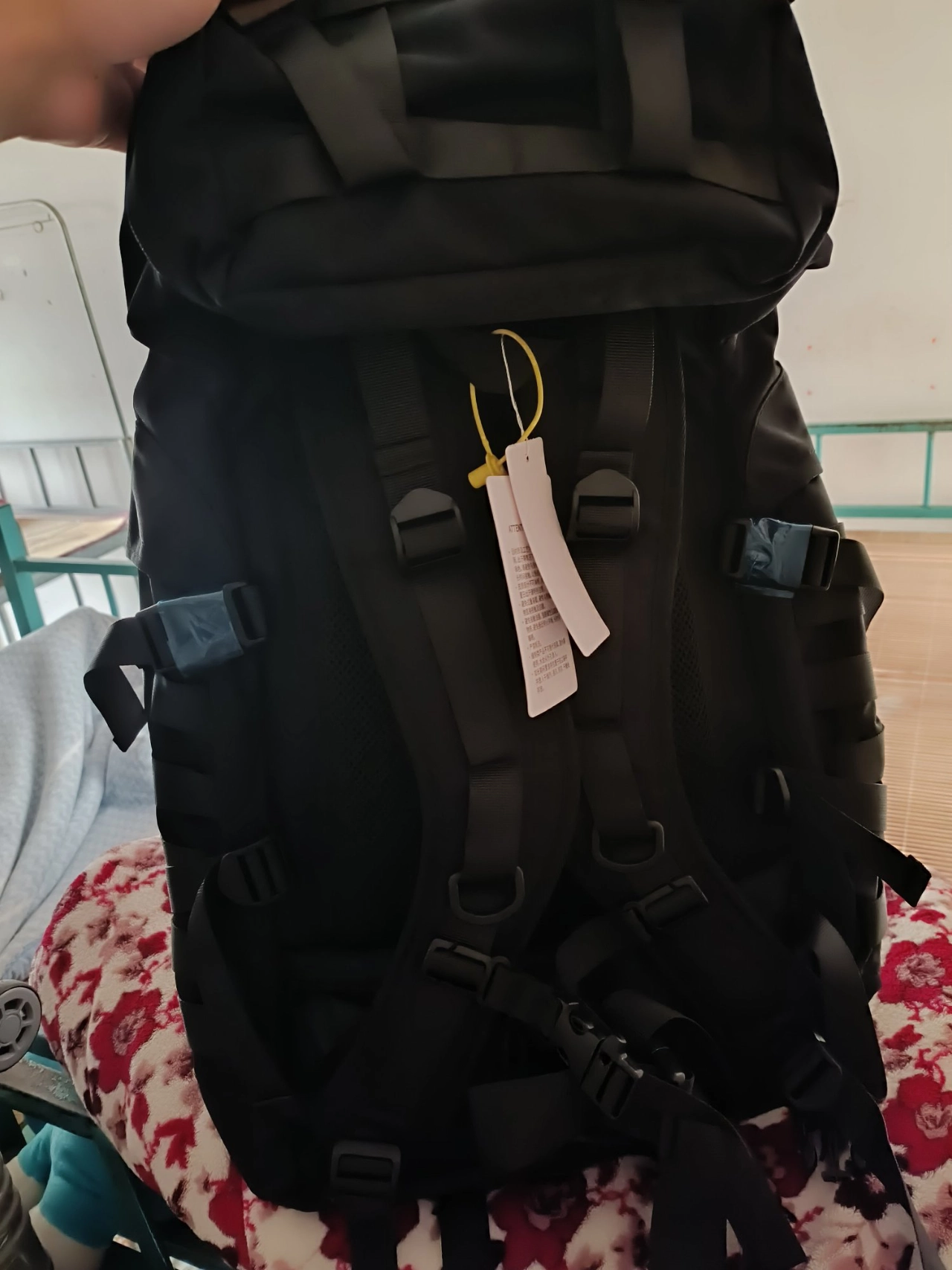 custom review-MYEDITION Альпинистский рюкзак для активного отдыха объем около 60 л сумка на открытом воздухе материал оксфорд черный