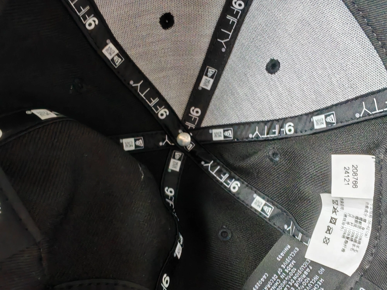 custom review-New Era Кепки из полиэстерового волокна Унисекс Черные