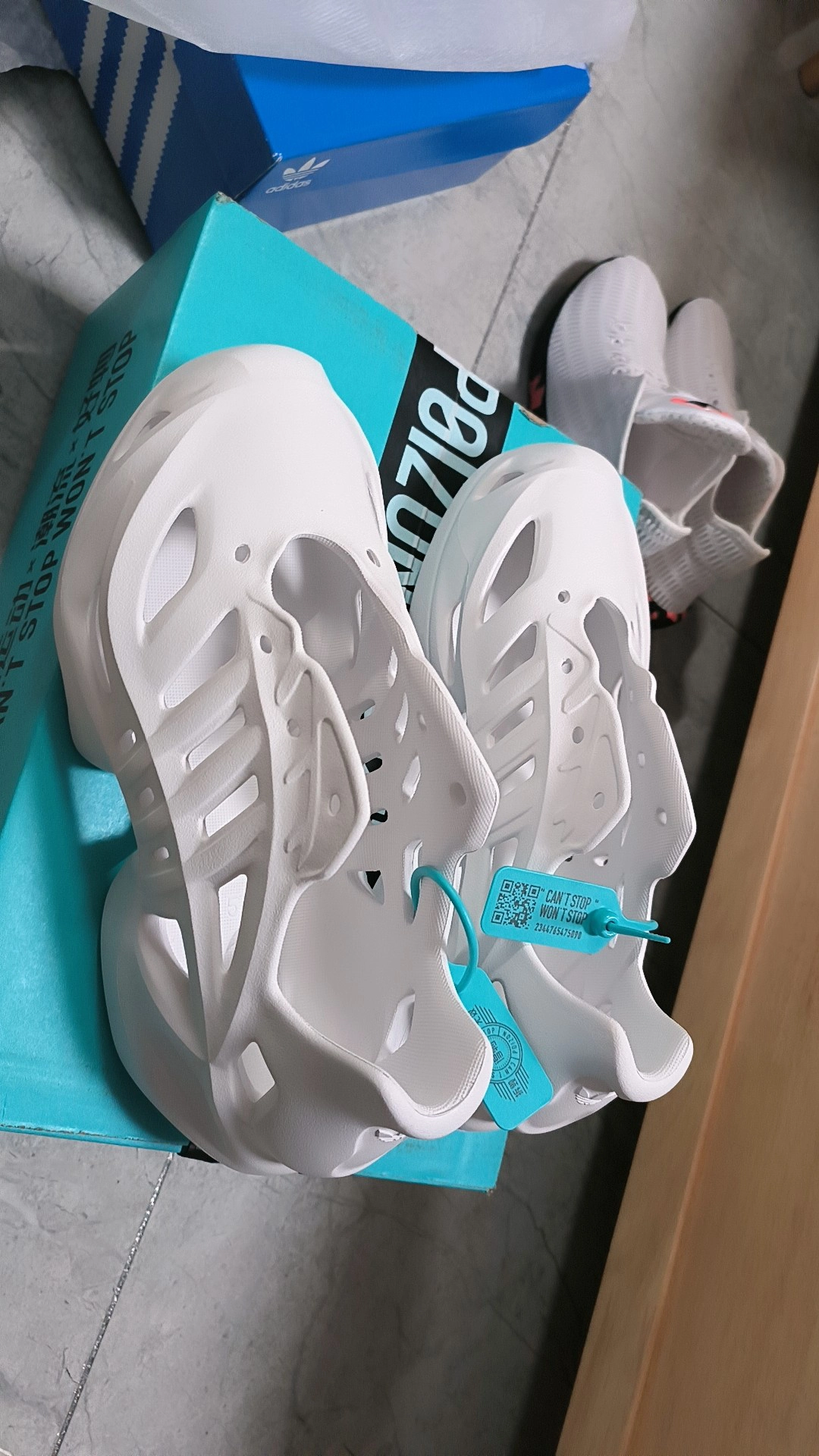 custom review-Adidas Originals Adifom Climacool Устойчивый к истиранию Дышащий Низкий Топ Casual Унисекс Белый