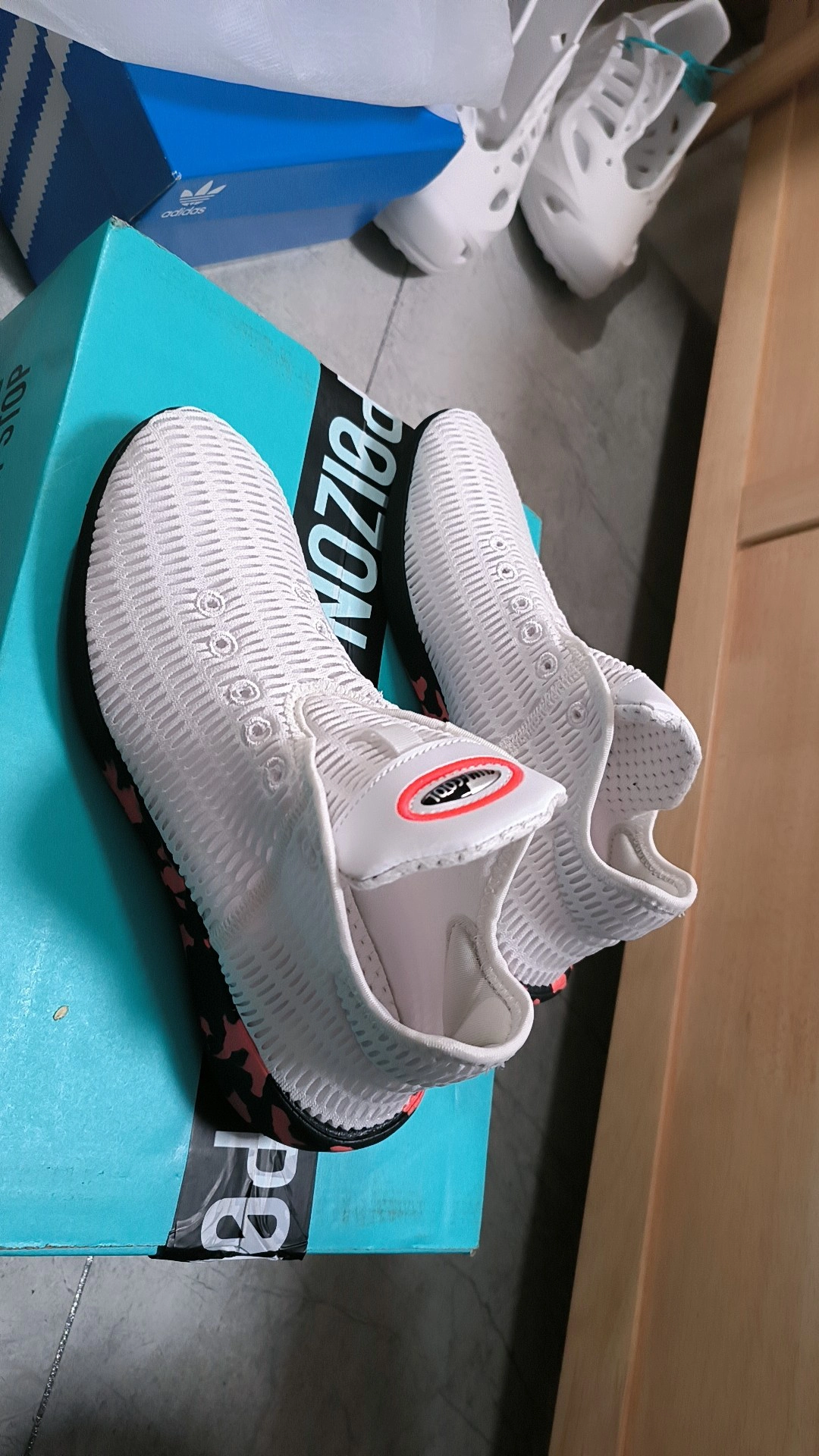 custom review-Adidas Originals Adifom Climacool Устойчивый к истиранию Дышащий Низкий Топ Casual Унисекс Белый