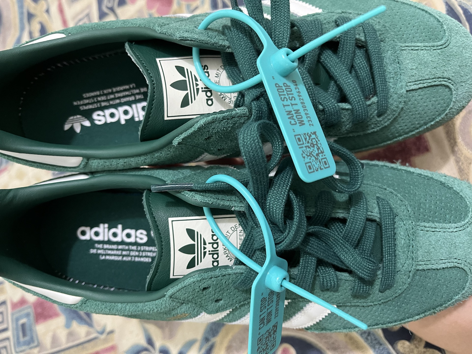 custom review-Adidas Originals Samba Og Collegiate Green Gum