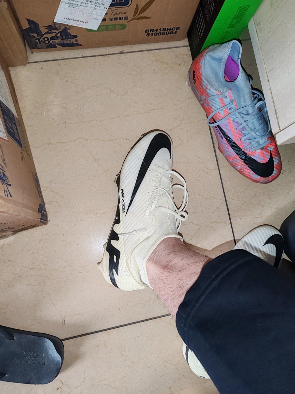 custom review-Nike Mercurial Superfly 9 MG MULTI Ground Футбольные бутсы Унисекс Бежево-черный