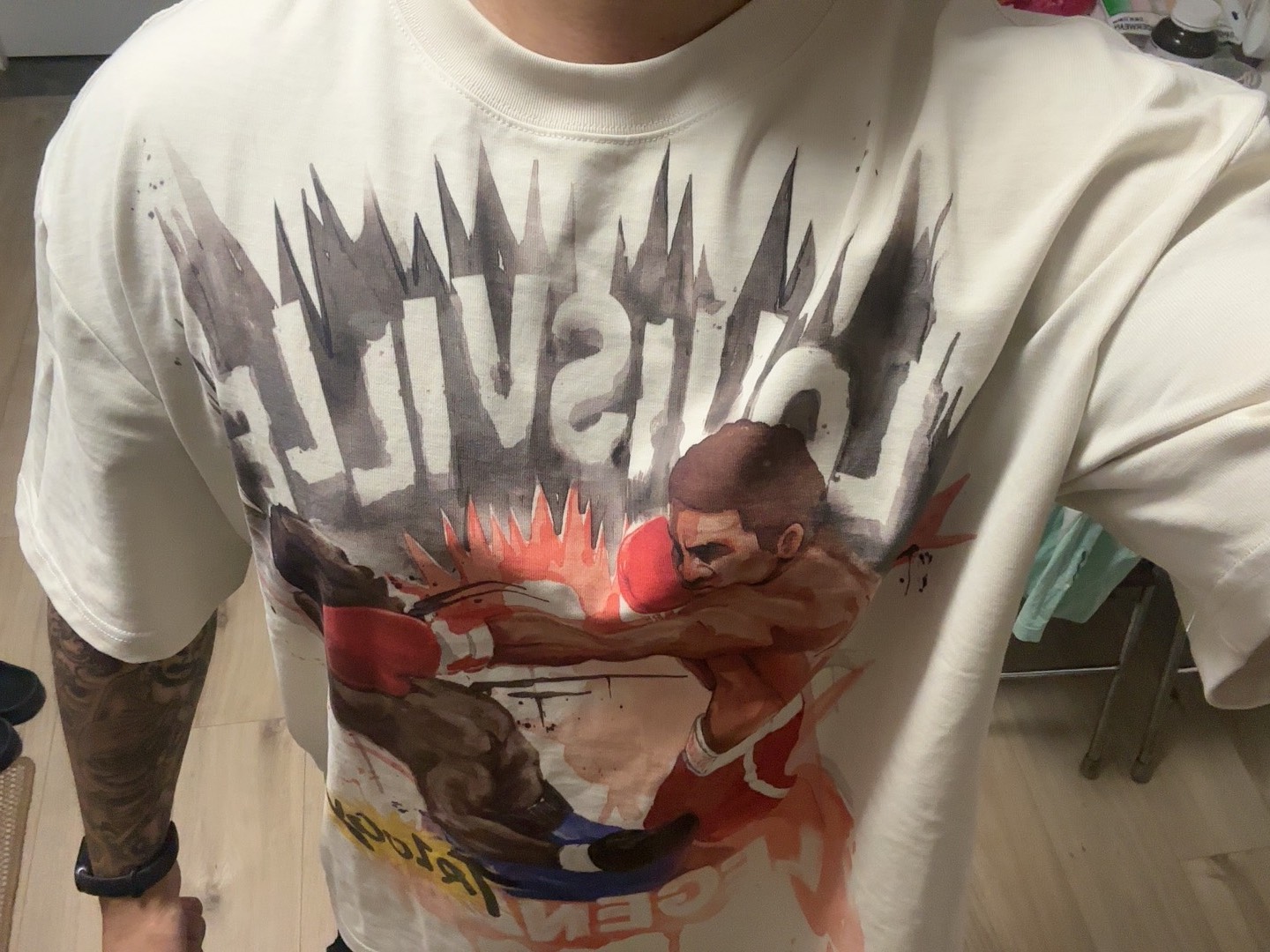 custom review-RESERFF T-Shirt Унисекс Дымчатый Серый