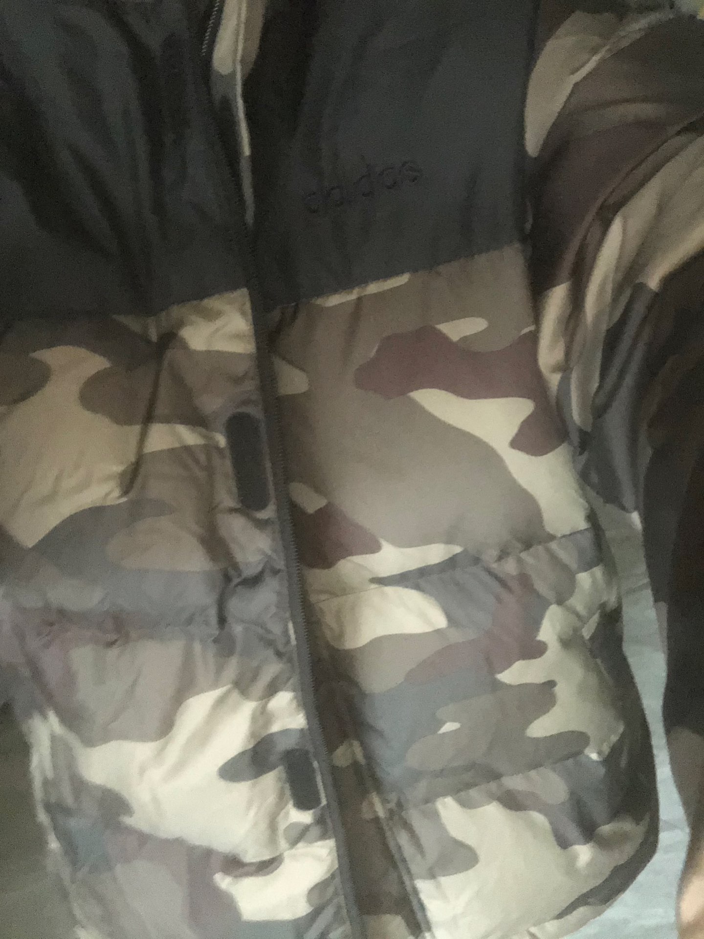 custom review-ADIDAS NEO Пуховик Зимний Мужской Камуфляж