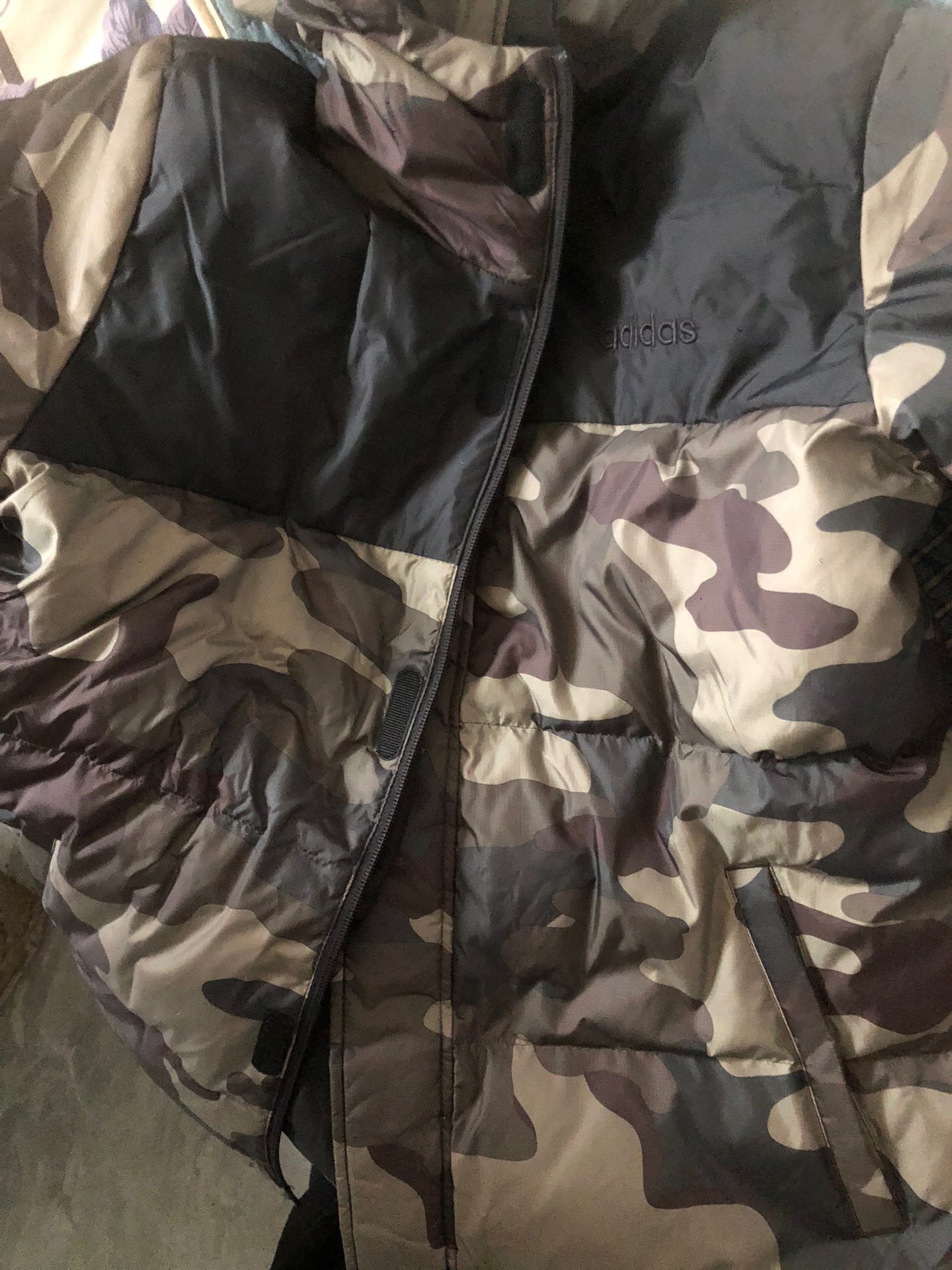 custom review-ADIDAS NEO Пуховик Зимний Мужской Камуфляж