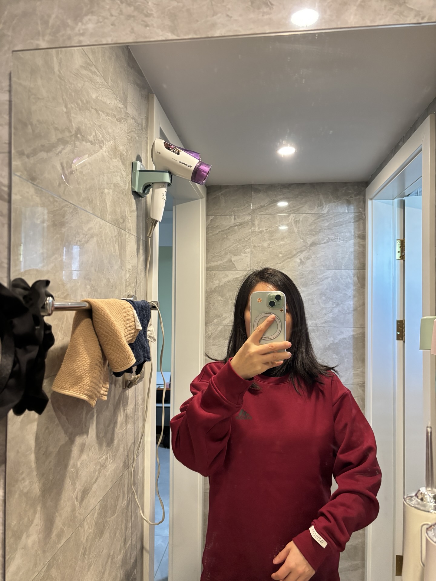 custom review-Adidas Label Свитшот Унисекс Красный