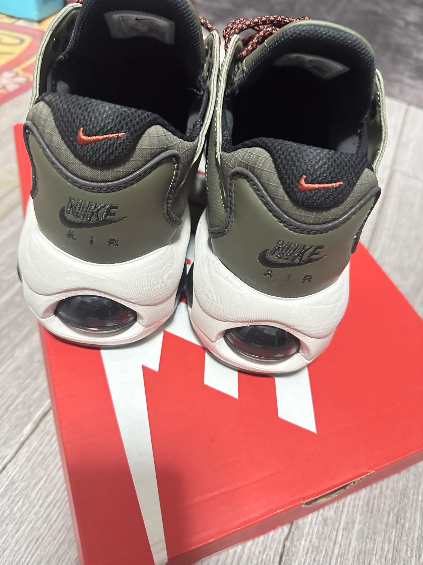 custom review-Nike Air Max TW Low Топ Повседневная обувь Мужская Зеленая