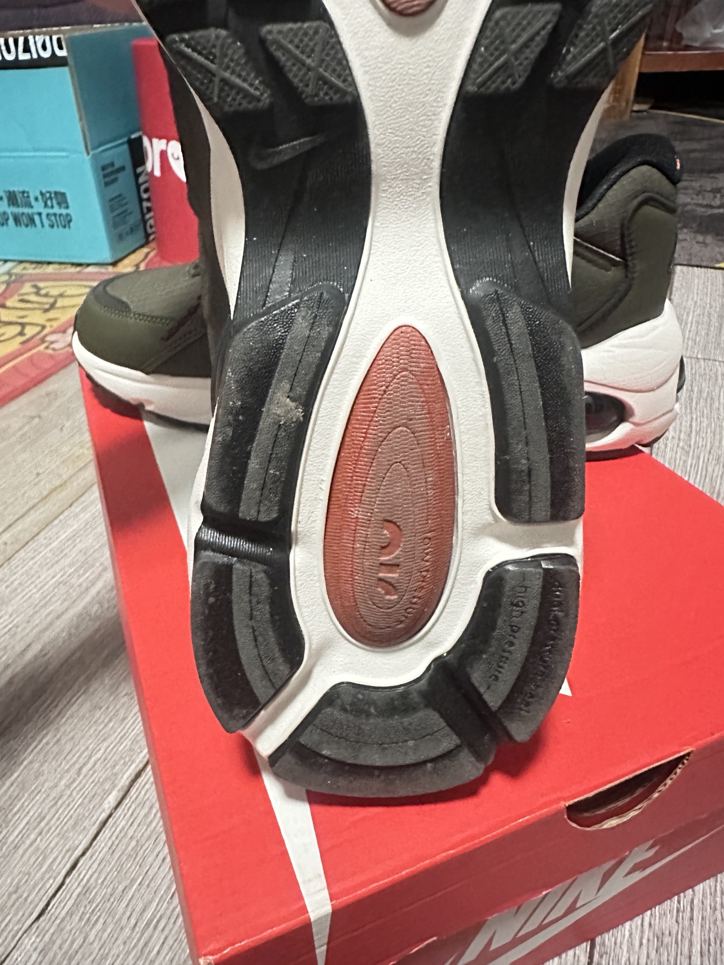 custom review-Nike Air Max TW Low Топ Повседневная обувь Мужская Зеленая