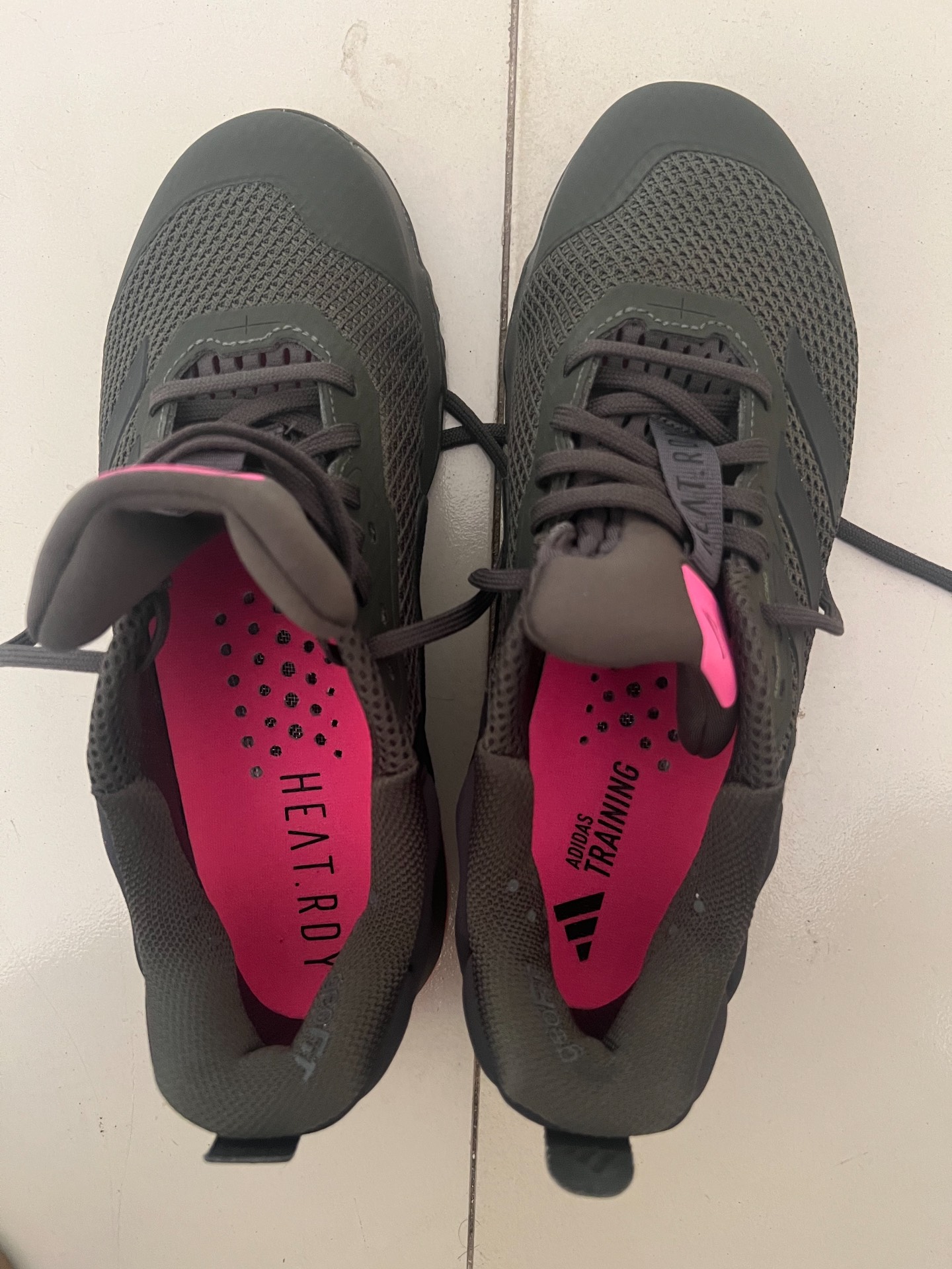 custom review-Adidas DROPSET 3 Slip Resistant и Breathable Low-Top Тренировочные Кроссовки Unisex Black Pink