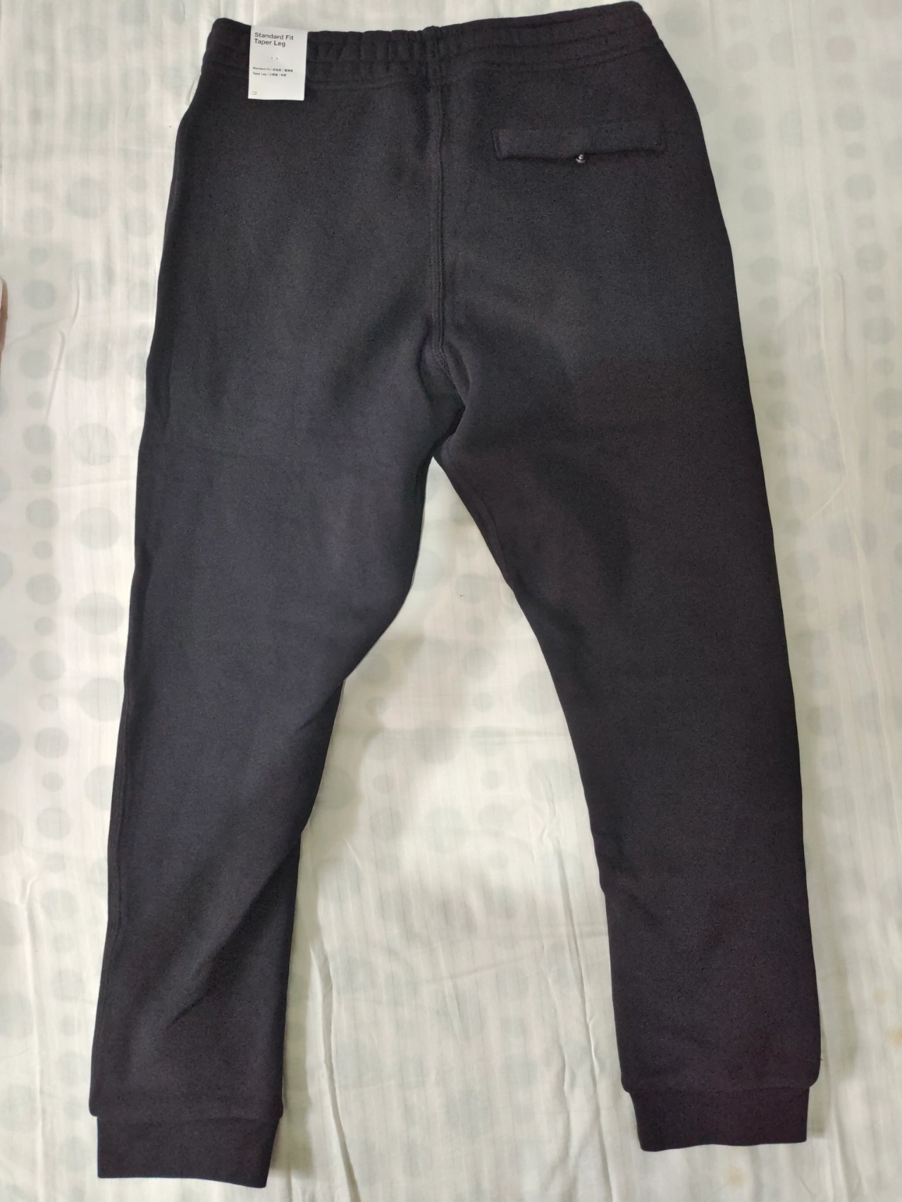 custom review-Nike Черные Мужские Вязаные Тренировочные Штаны