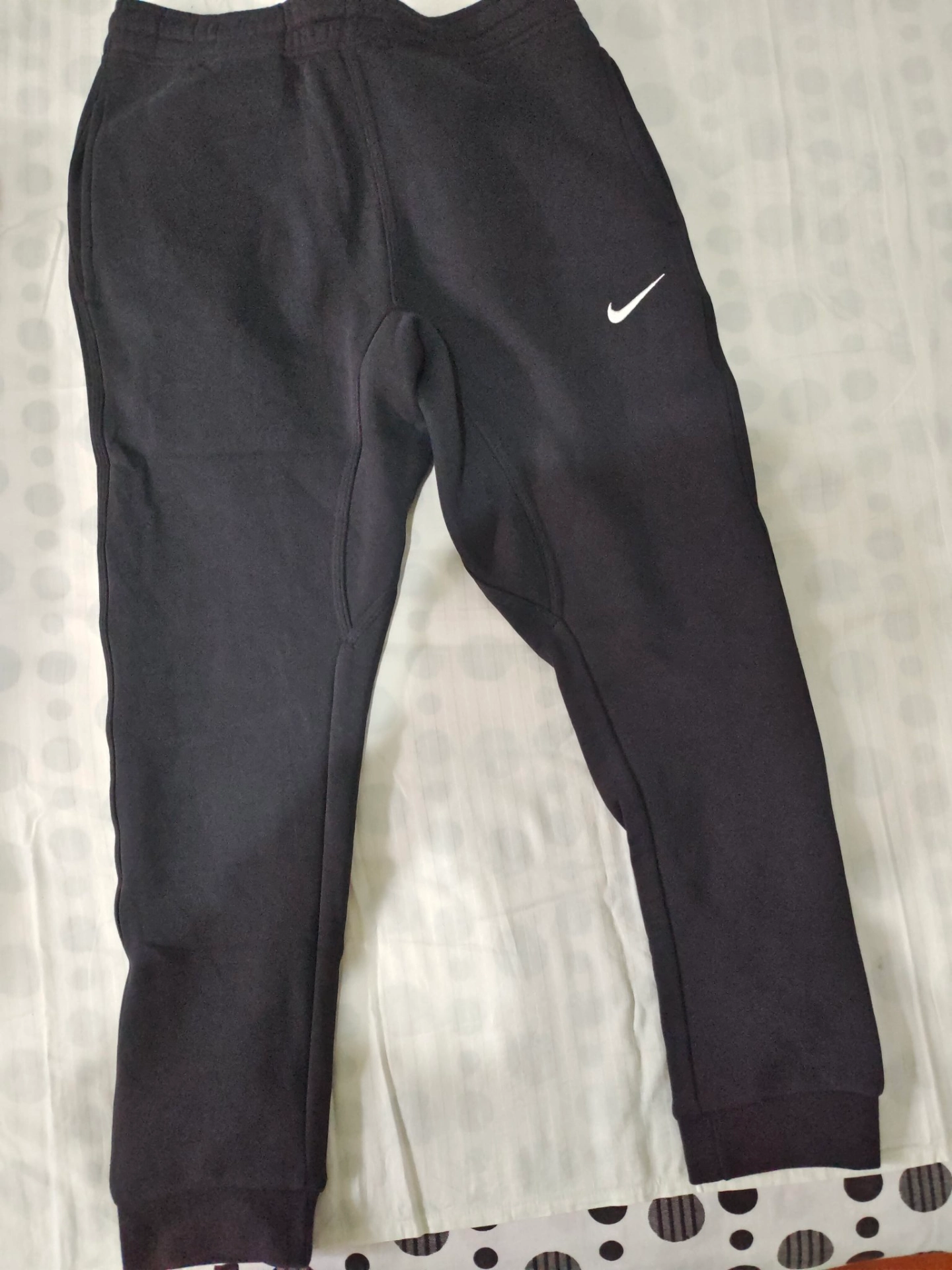 custom review-Nike Черные Мужские Вязаные Тренировочные Штаны