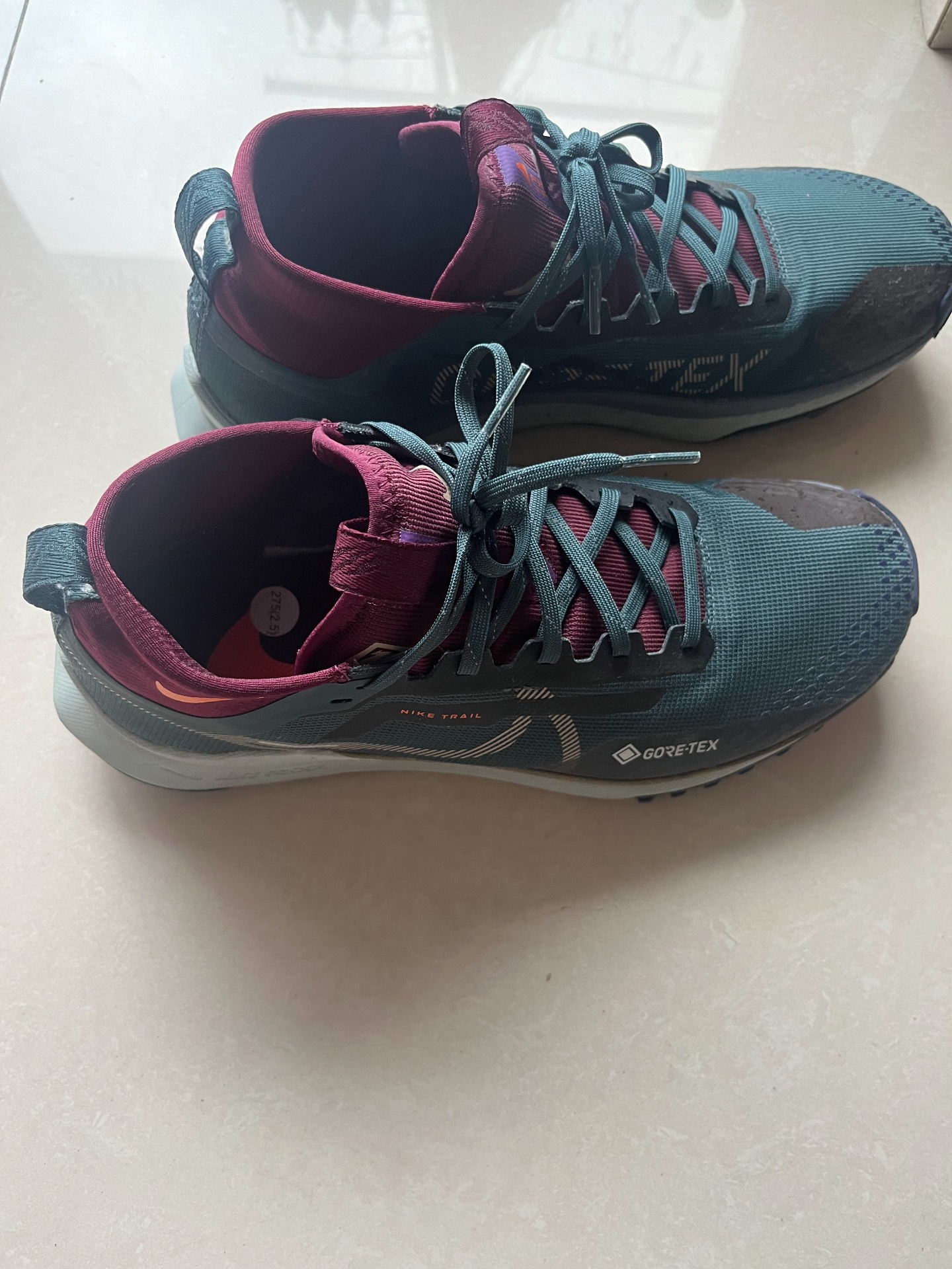 custom review-Nike Pegasus Trail 4 Устойчивый к истиранию Дышащие Низкие Кроссовки для бега по пересеченной местности Мужские Темно-зеленые