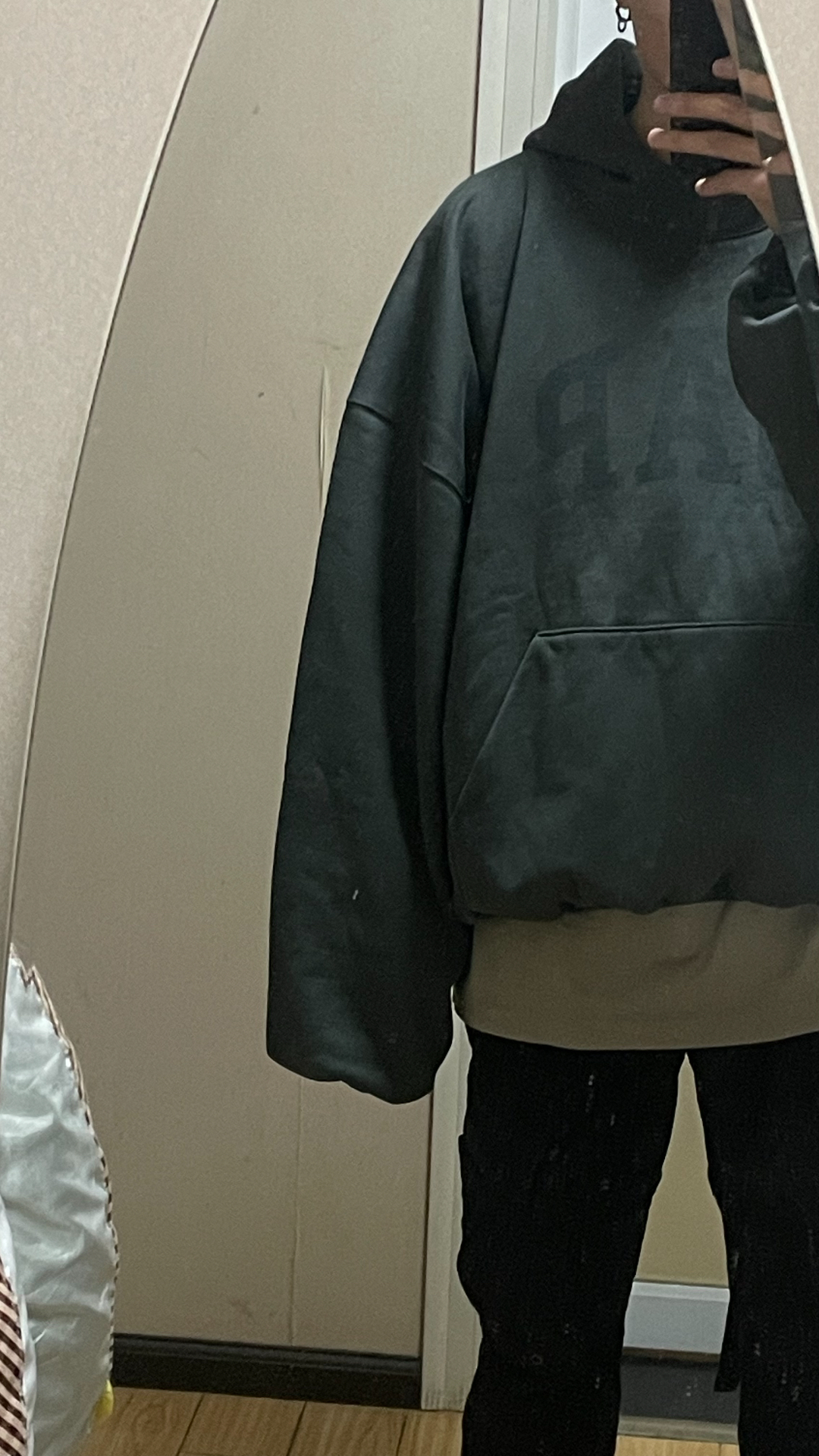 custom review-YEEZY x Gap X Balenciaga DOVE Толстовка Свитшот Унисекс Зеленый