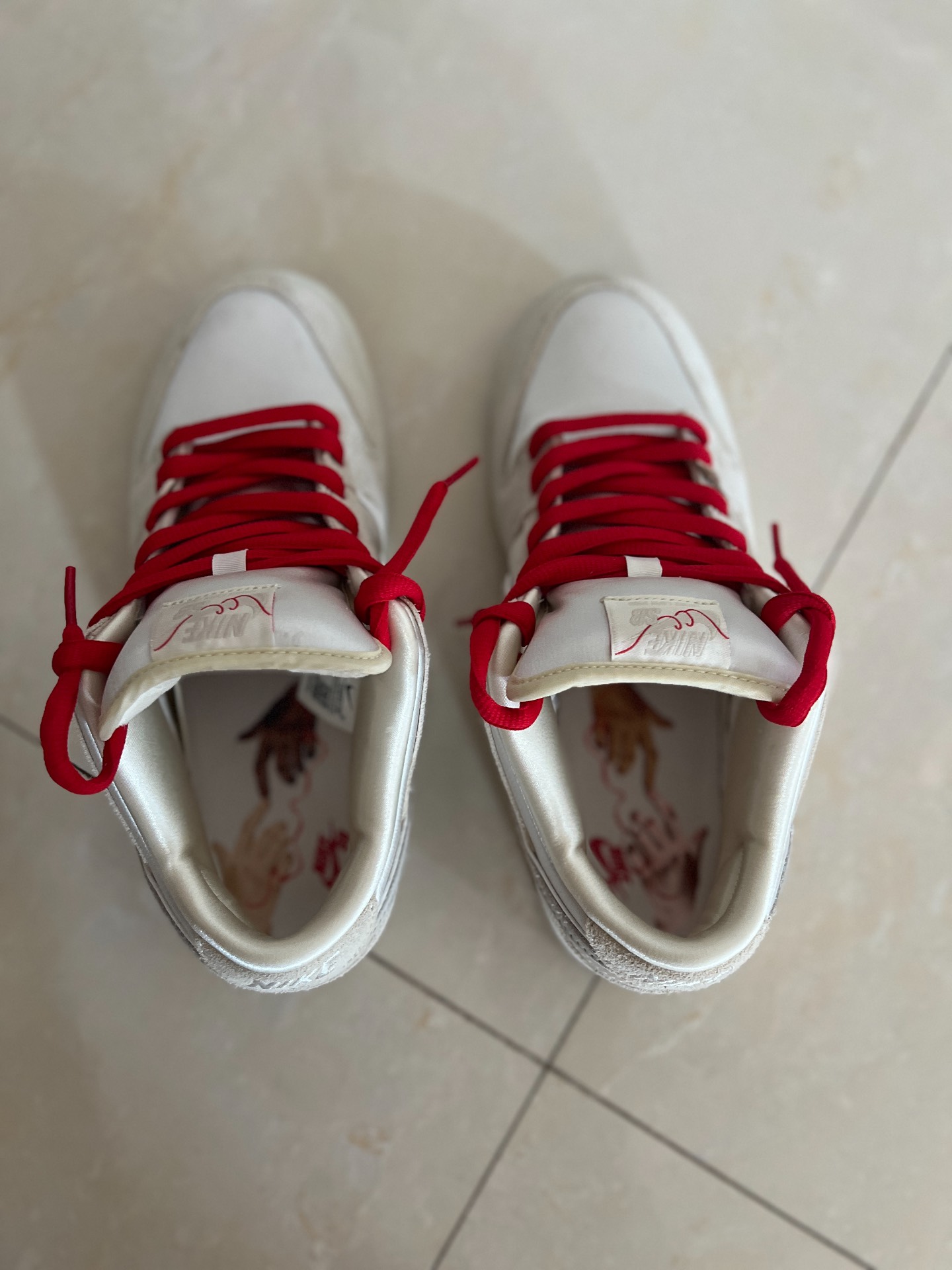 custom review-Nike SB Dunk Low "City Of Love" Light Bone
