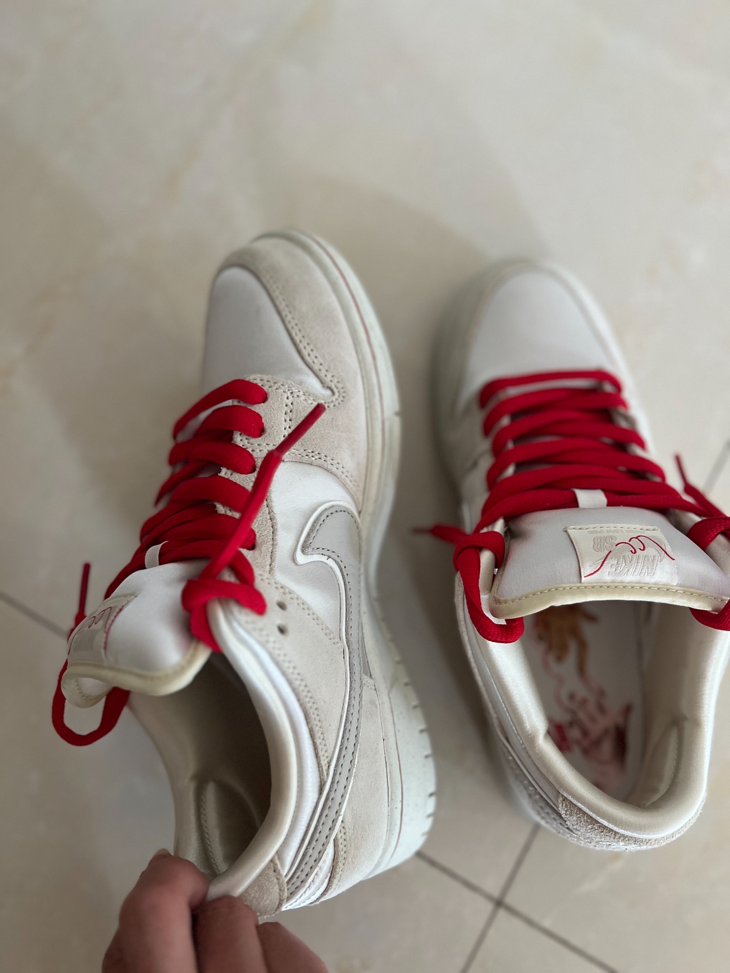 custom review-Nike SB Dunk Low "City Of Love" Light Bone