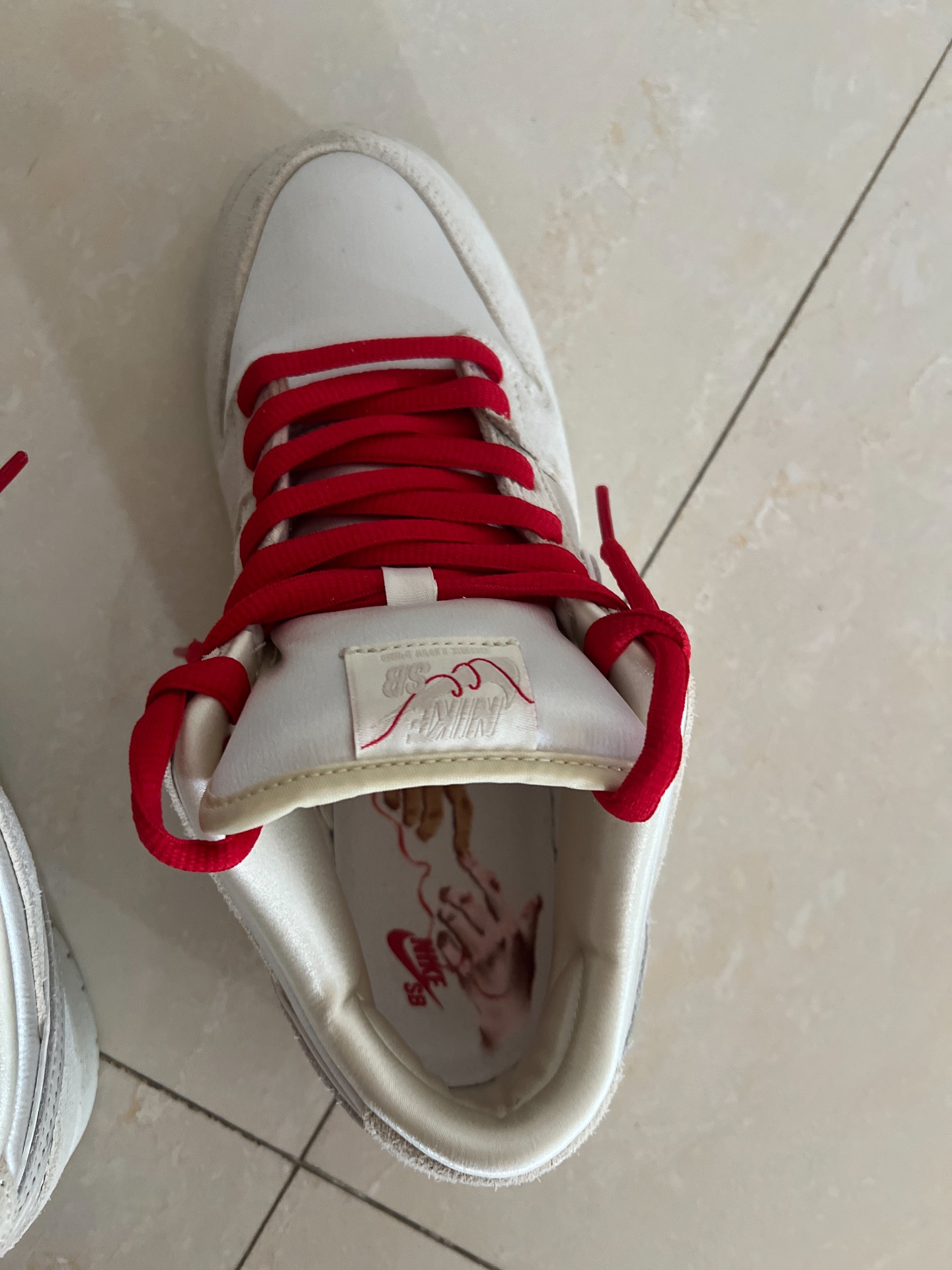 custom review-Nike SB Dunk Low "City Of Love" Light Bone