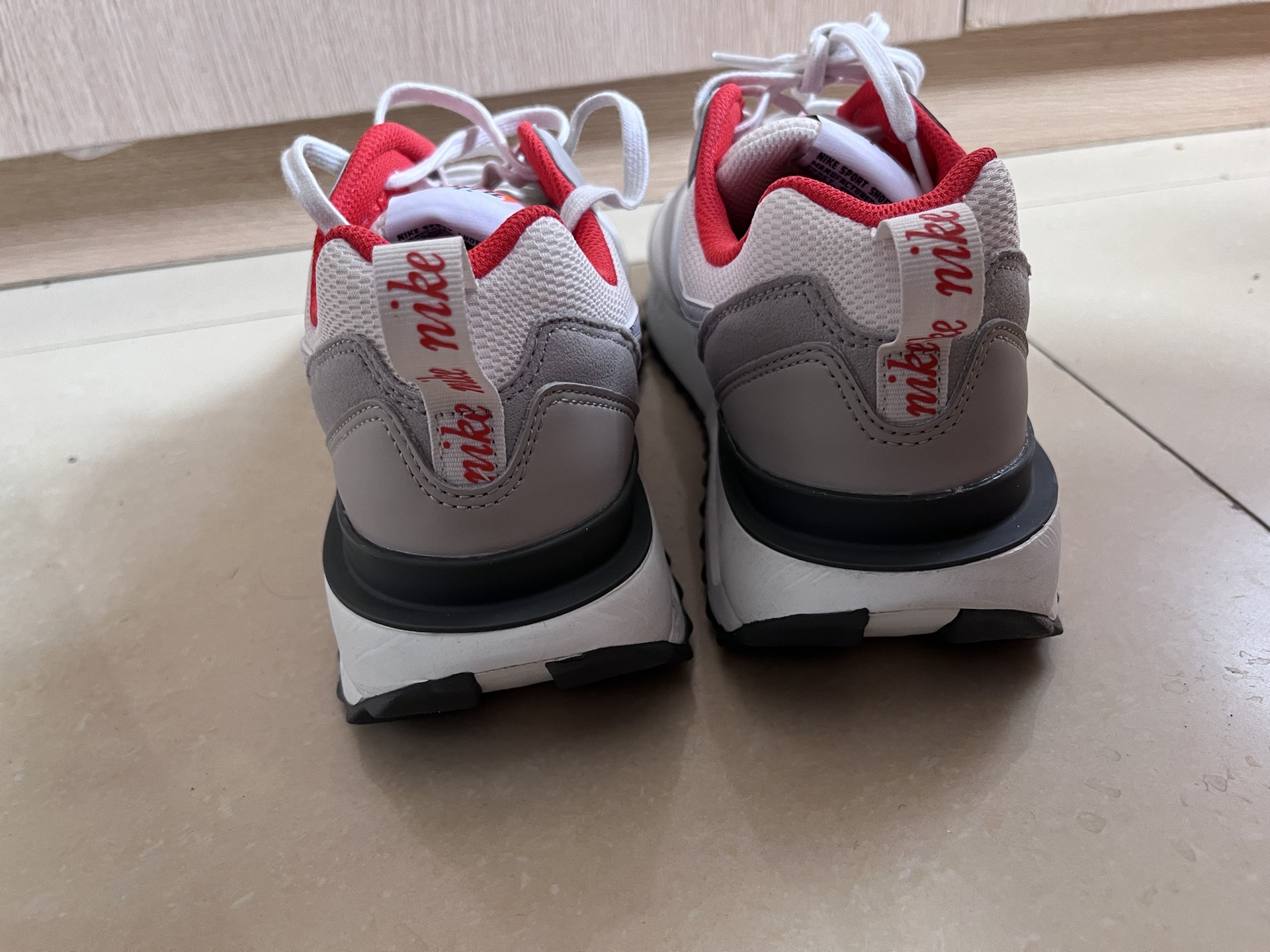 custom review-Nike Air Max Dawn Устойчивый к истиранию Низкий Топ Casual Мужской Серый Белый