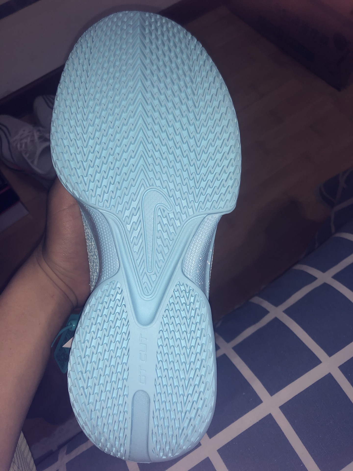 custom review-Nike Air Zoom GT Cut Academy EP 'CHBL-Away'