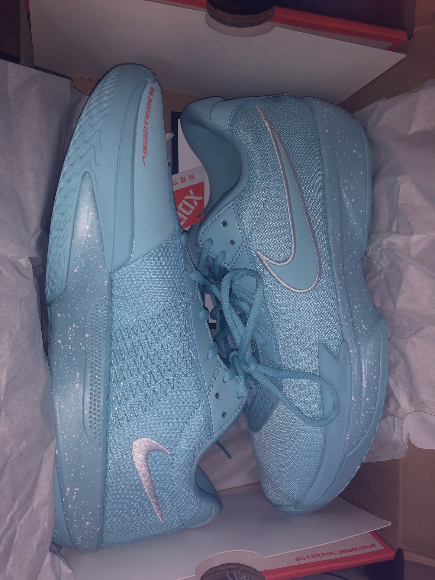 custom review-Nike Air Zoom GT Cut Academy EP 'CHBL-Away'