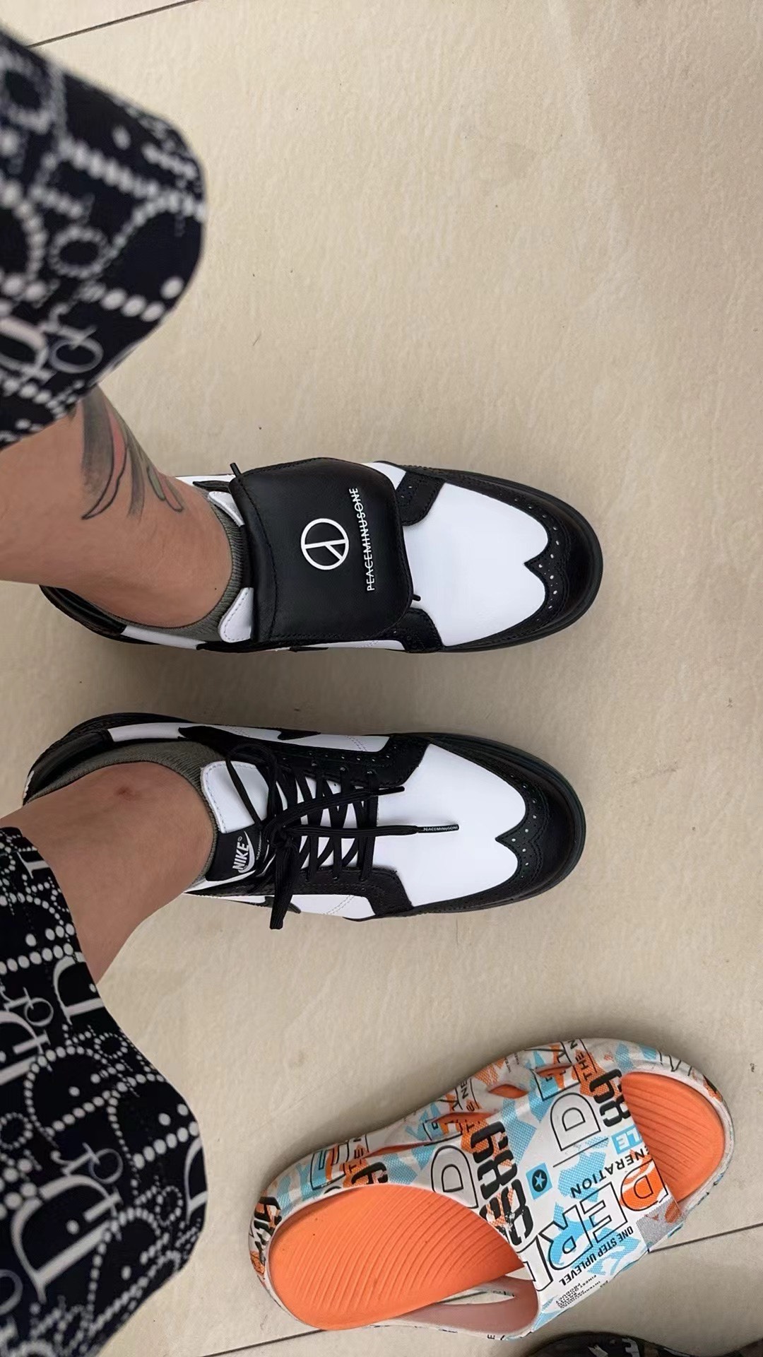 custom review-Nike Kwondo 1 'G Dragon Peaceminusone Panda'