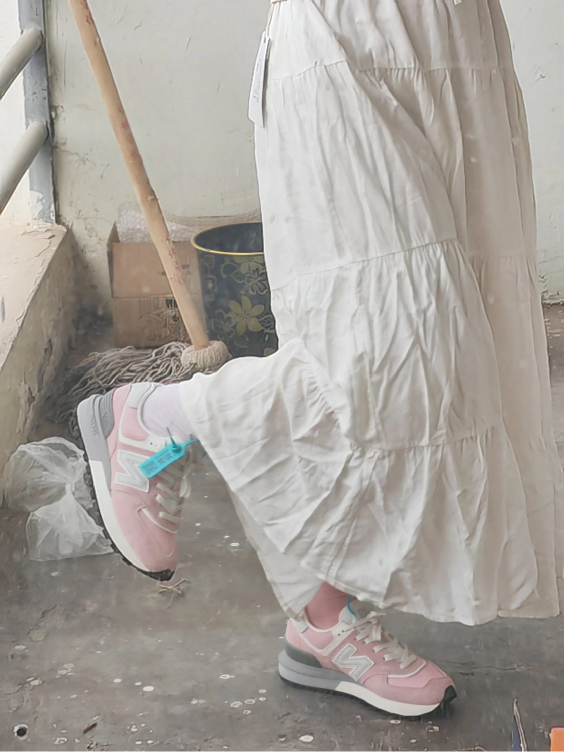 custom review-New Balance NB 574 Аbrasion Resistant Низкие Беговые Кроссовки Унисекс Вишневый Цветок Розовый