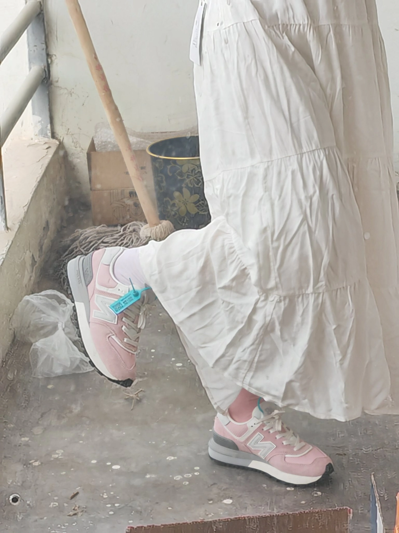 custom review-New Balance NB 574 Аbrasion Resistant Низкие Беговые Кроссовки Унисекс Вишневый Цветок Розовый