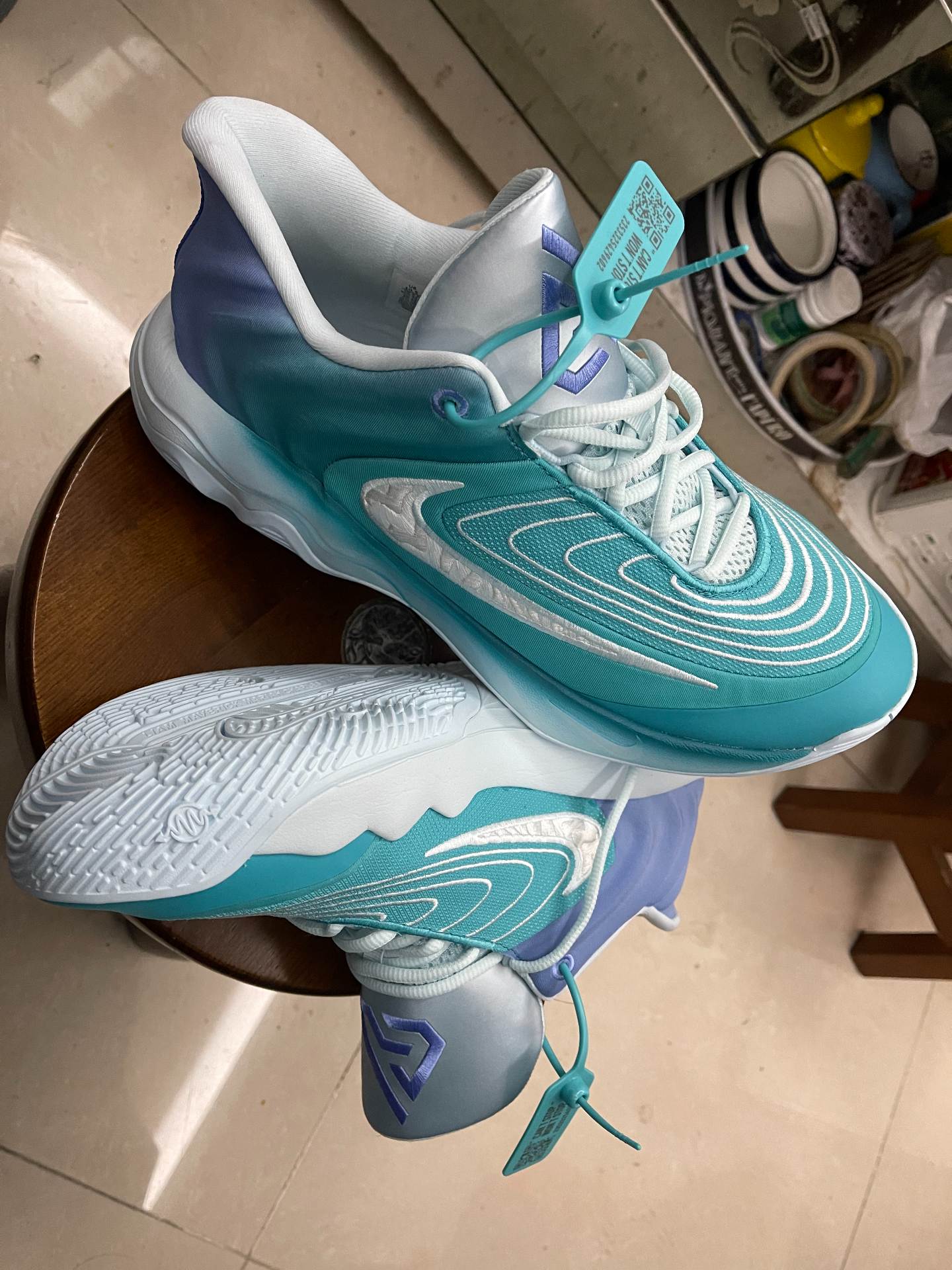 custom review-Nike Giannis Immortality Устойчивые к истиранию Поддержка Сцепление Низ Резистентный Низкий Топ Баскетбольные кроссовки Мужской Синий Зеленый