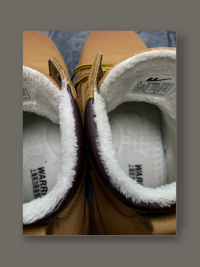 custom review-Warrior Британский стиль Классический Желтый Ботинки Граффити Замша Мартин Boot Унисекс