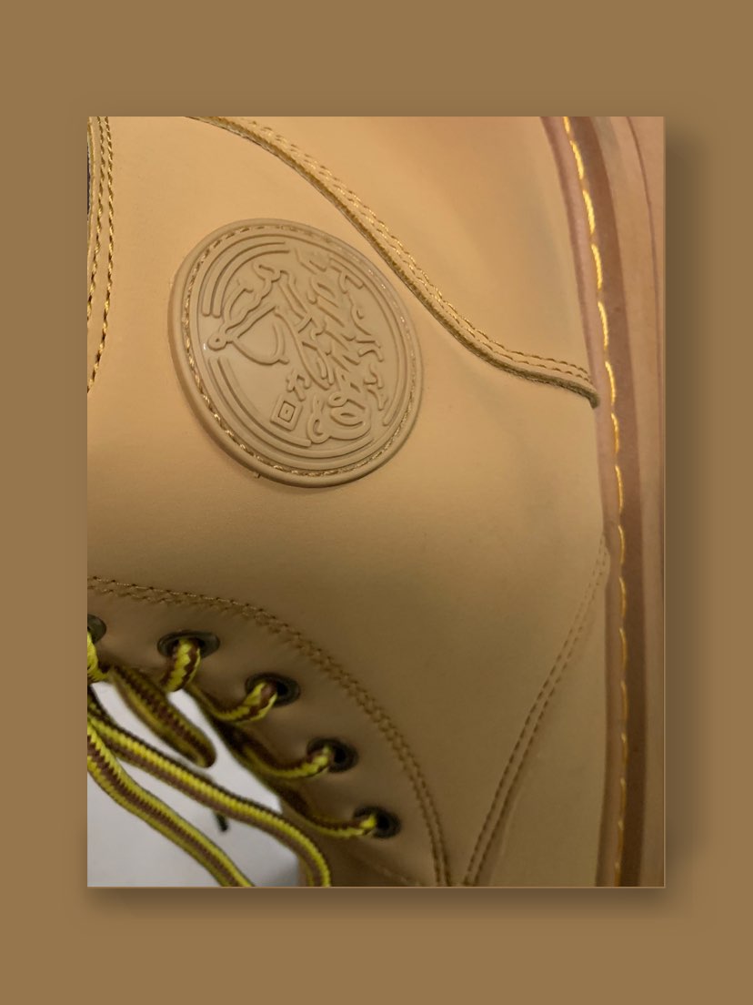 custom review-Warrior Британский стиль Классический Желтый Ботинки Граффити Замша Мартин Boot Унисекс