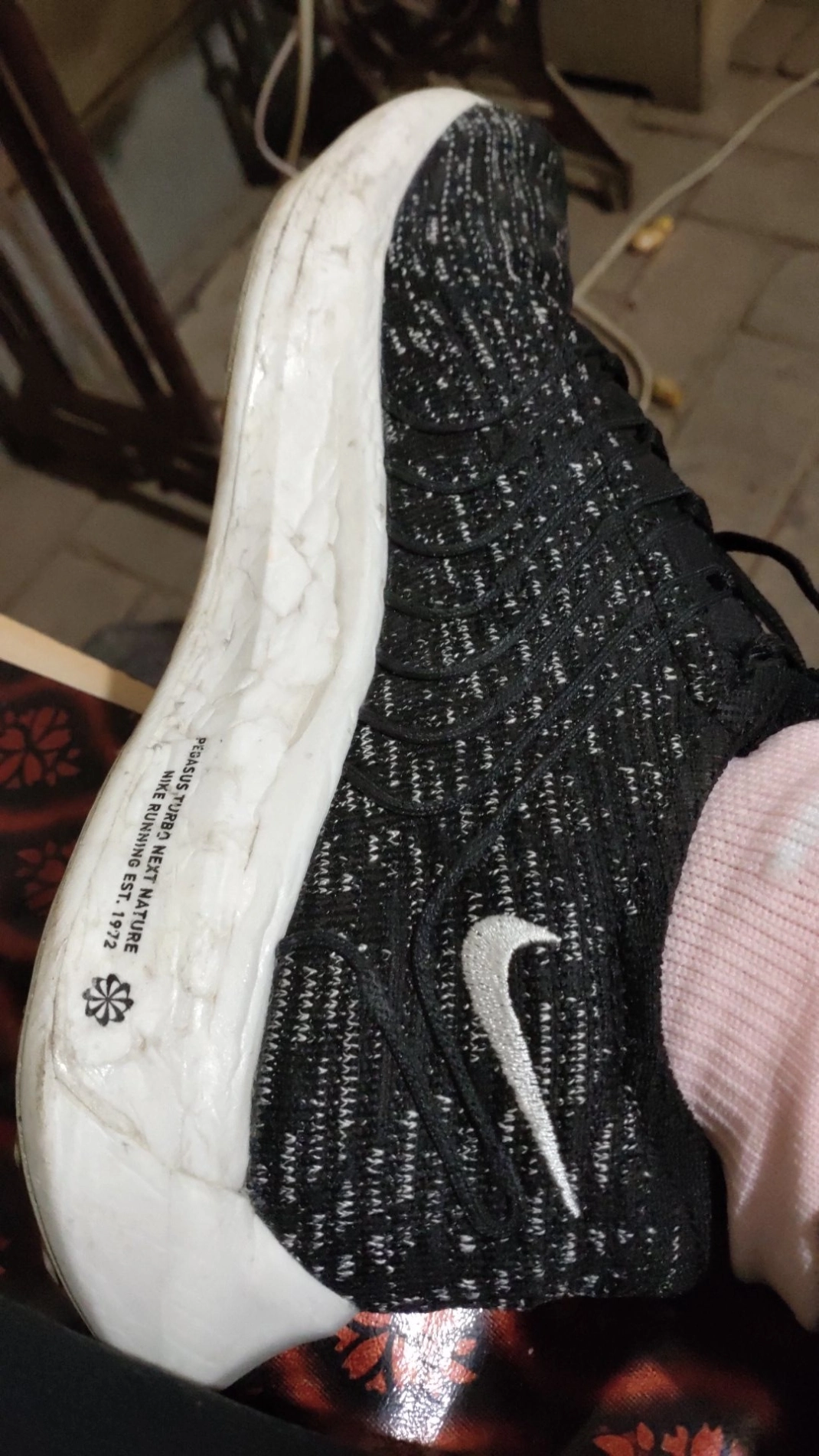 custom review-Nike Pegasus Turbo Next Nature Беговые кроссовки Низкий Топ Мужской