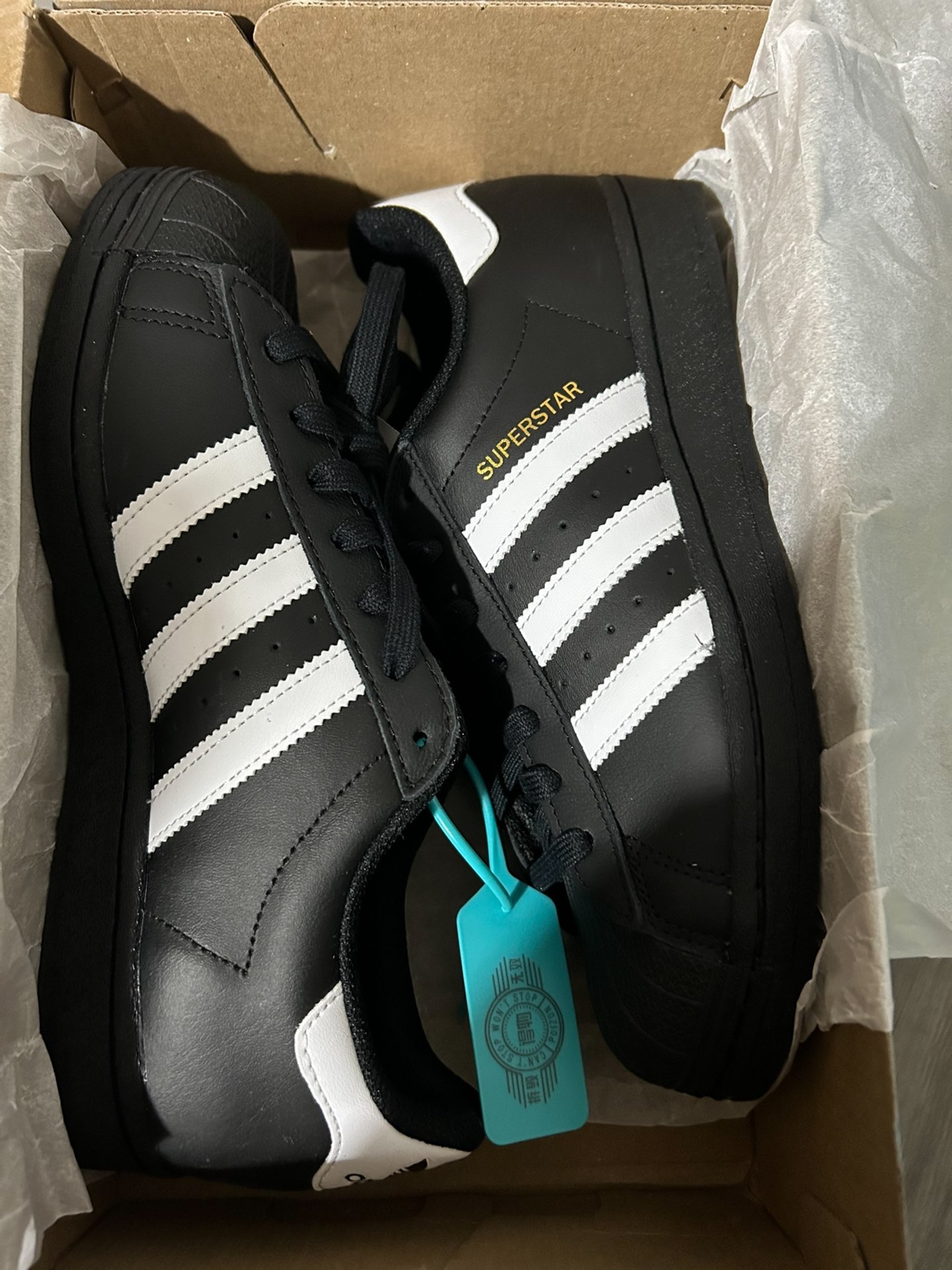 custom review-Adidas Originals SUPERSTAR Low Топ Скейтборд Кроссовки Унисекс Черный Белый