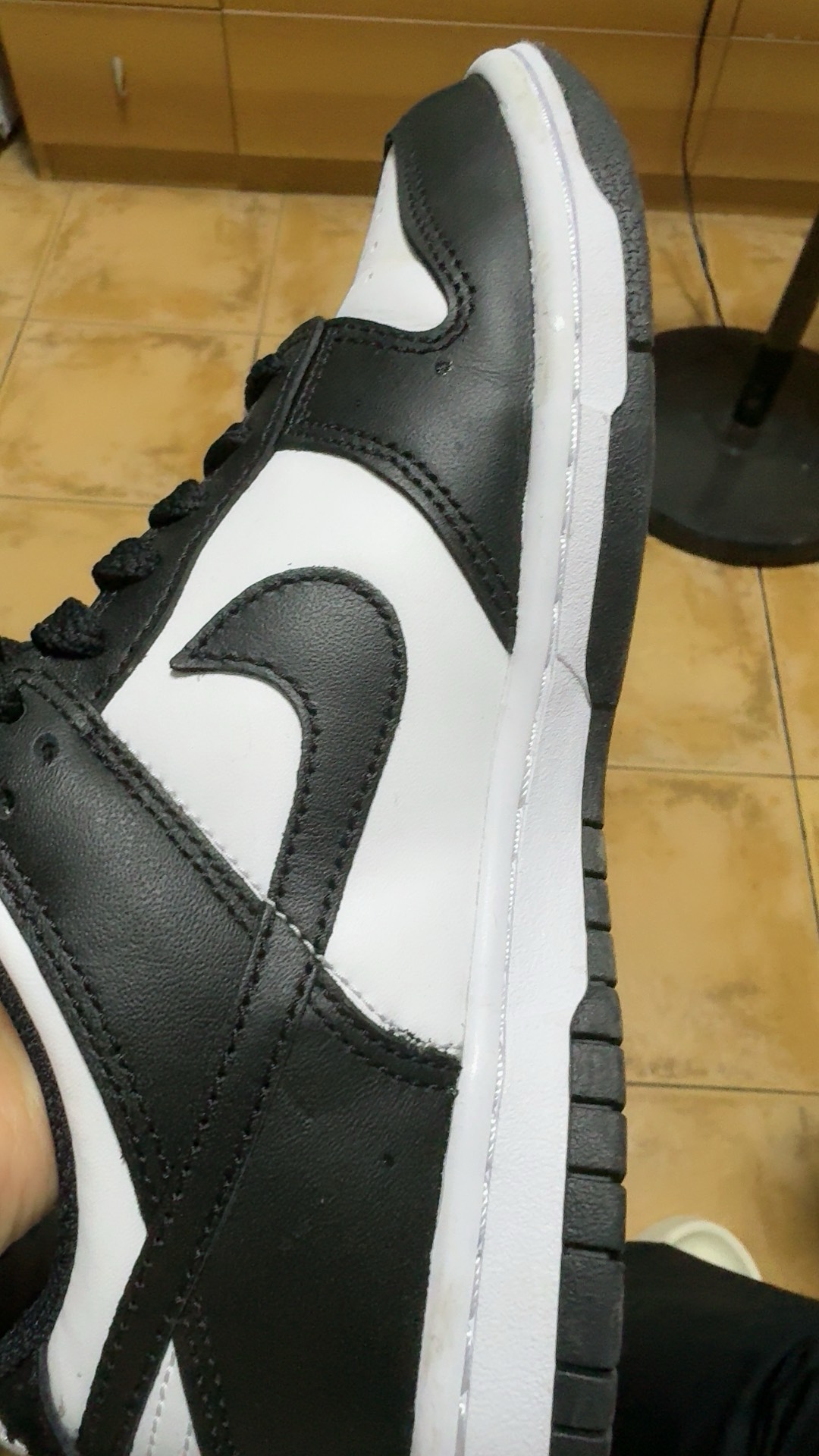 custom review-Nike Dunk Low Retro White Black Panda GS