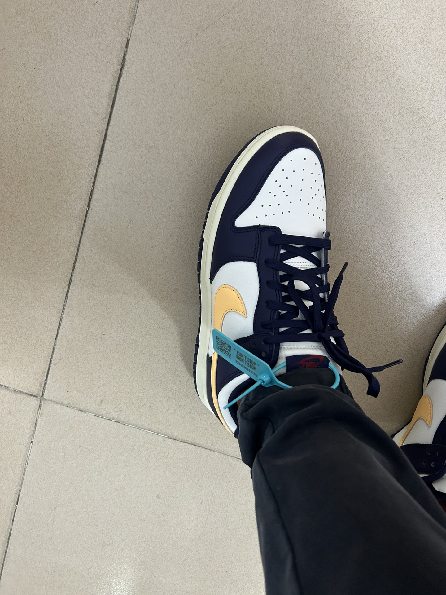 custom review-Nike Dunk Slip-on Устойчивый к истиранию Низкий Топ Скейтбординг Мужской Морской Синий